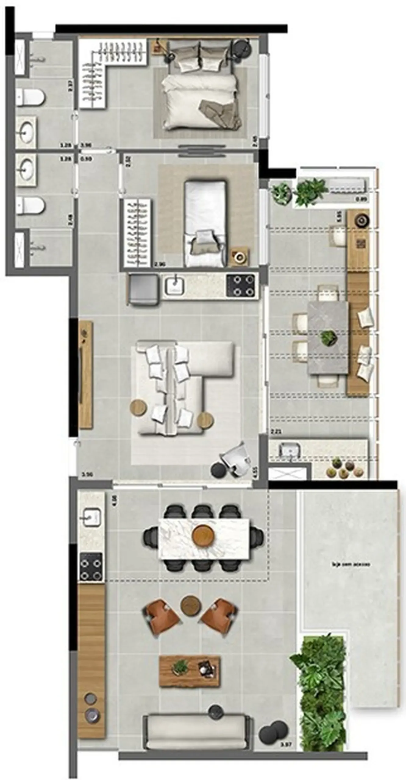 Planta 4 – Casa Omaguás – Residencial