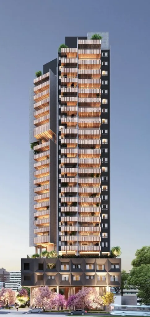 Fachada do empreendimento Casa Omaguás – Residencial