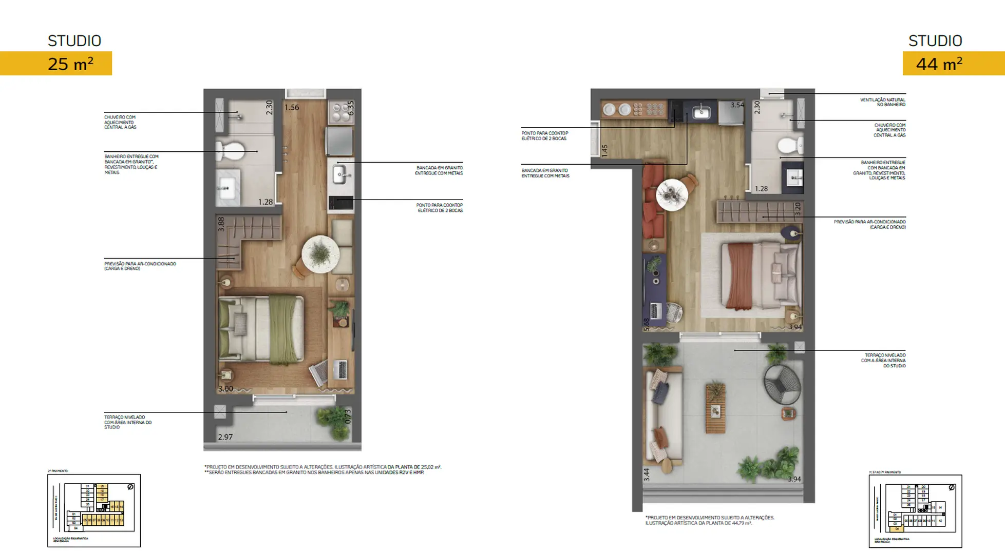 Planta 1 – Chronos Pinheiros – Residencial
