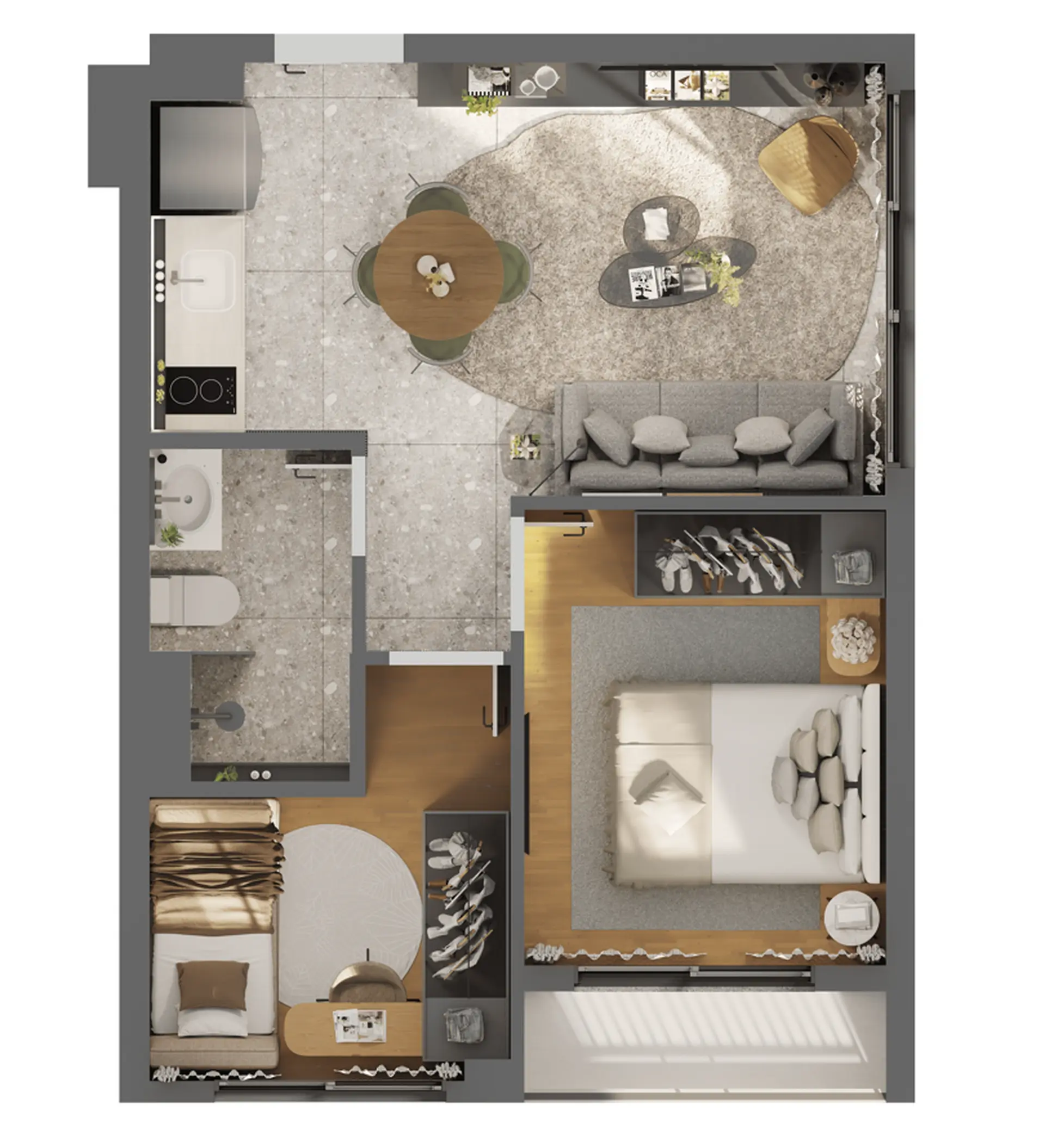 Planta 1 – Cora Pinheiros – Residencial