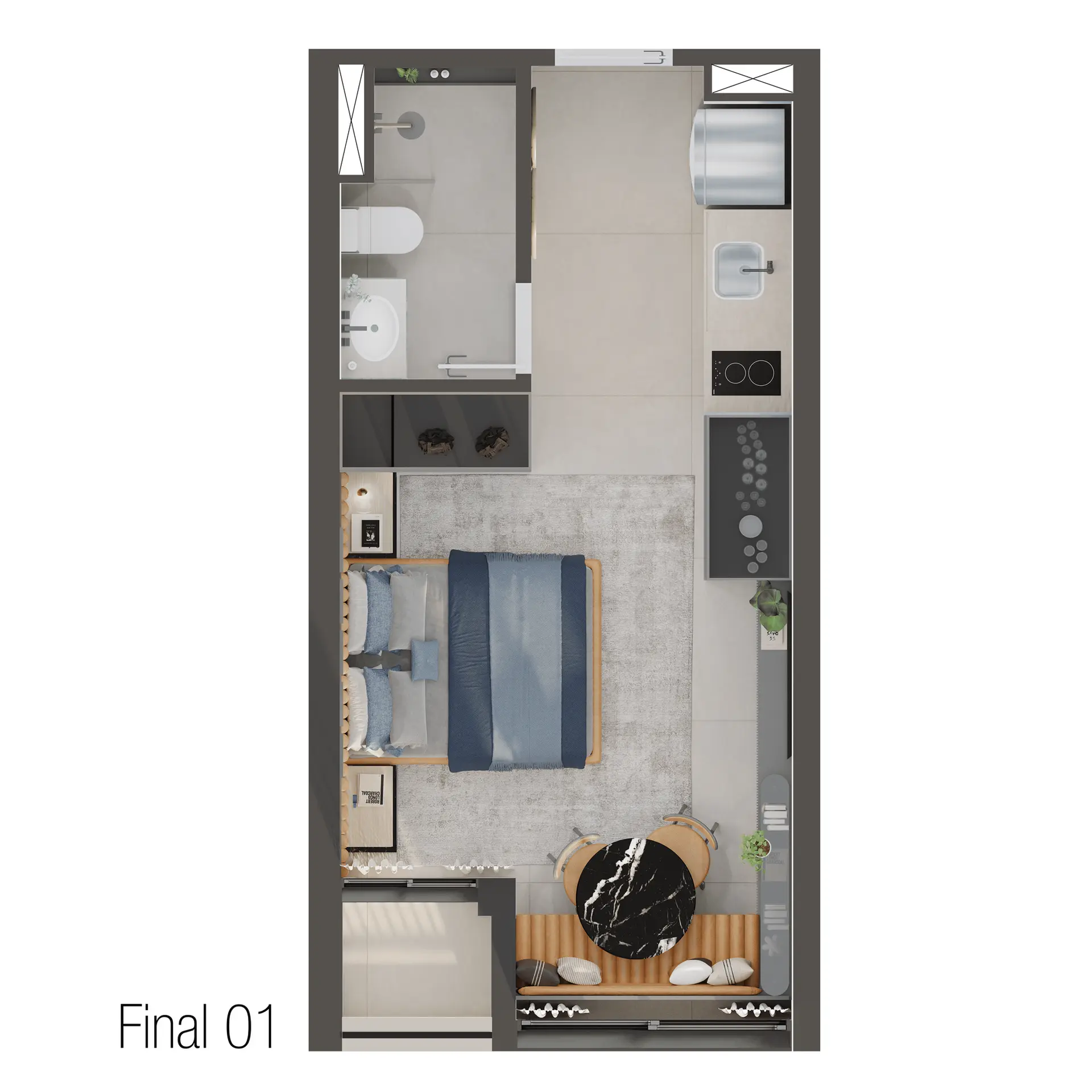 Planta 2 – Cora Pinheiros – Residencial
