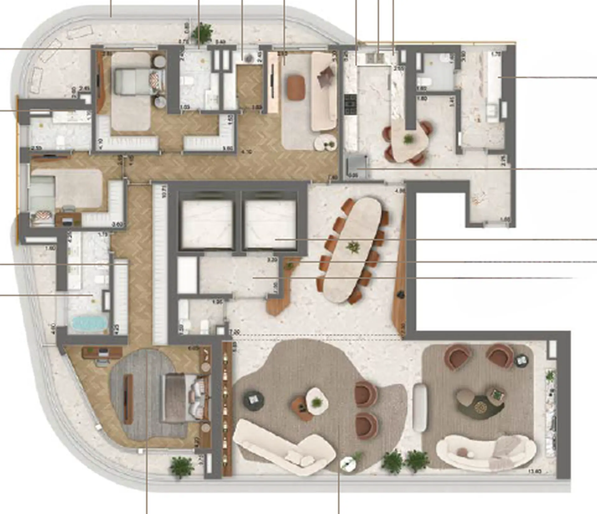 Planta 1 – Epic Jardim Europa Design by Pininfarina