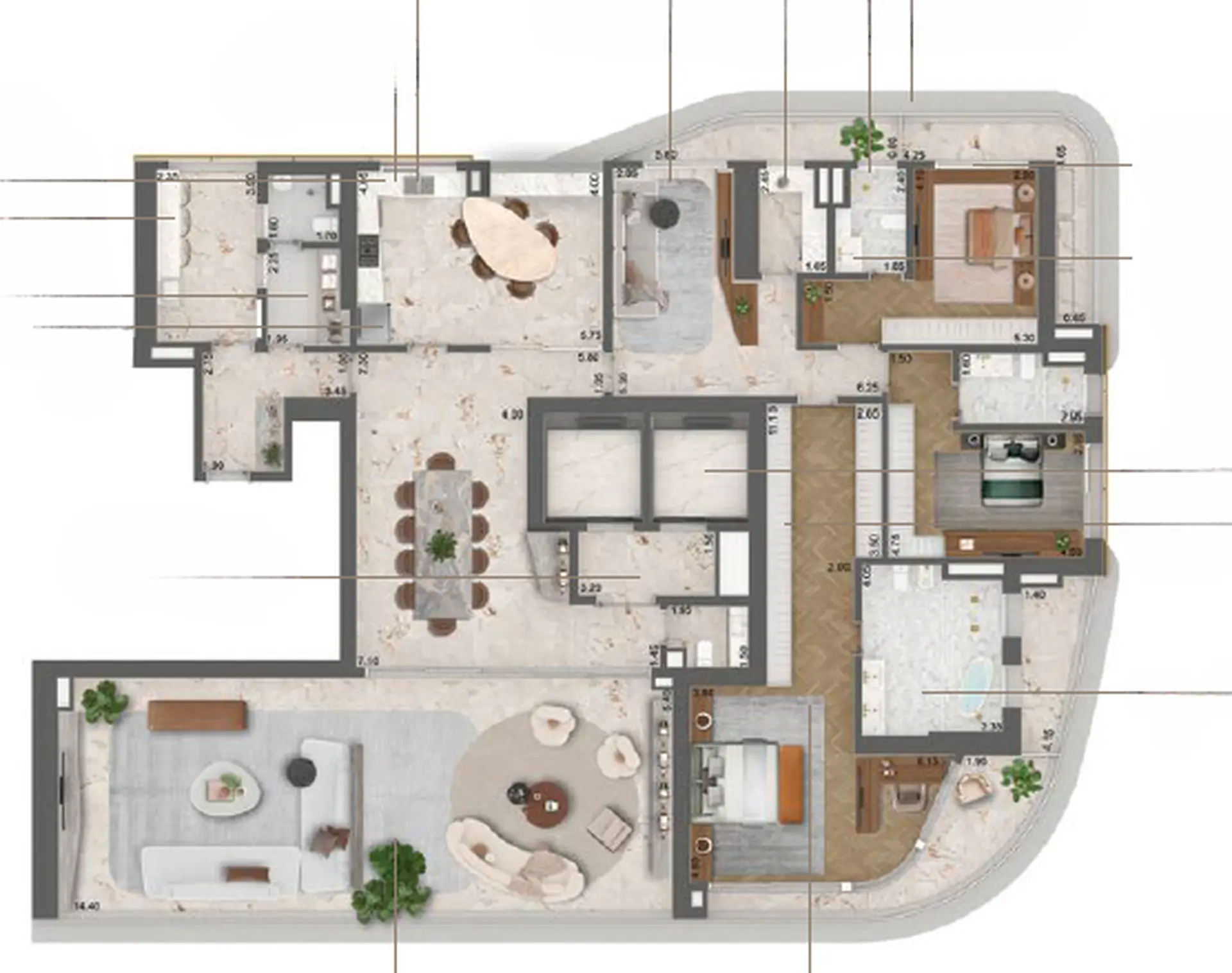 Planta 2 – Epic Jardim Europa Design by Pininfarina