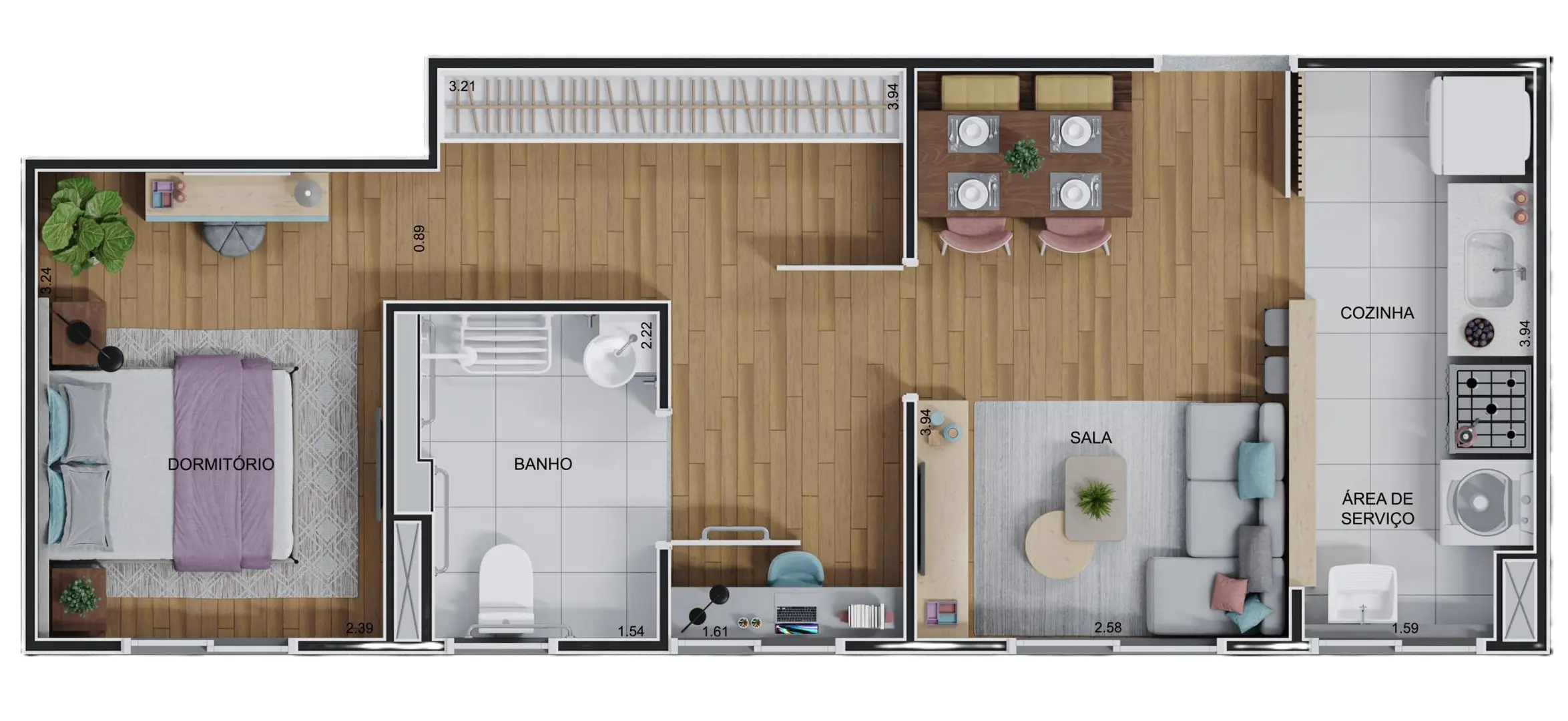 Planta 1 – HM Smart Freguesia do Ó