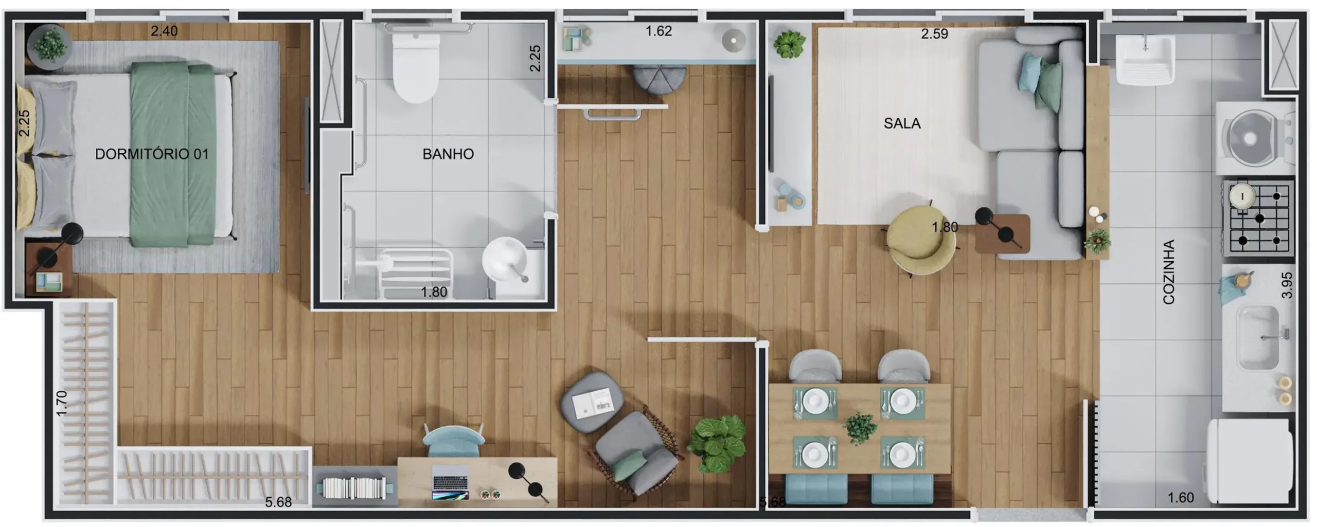 Planta 2 – HM Smart Freguesia do Ó