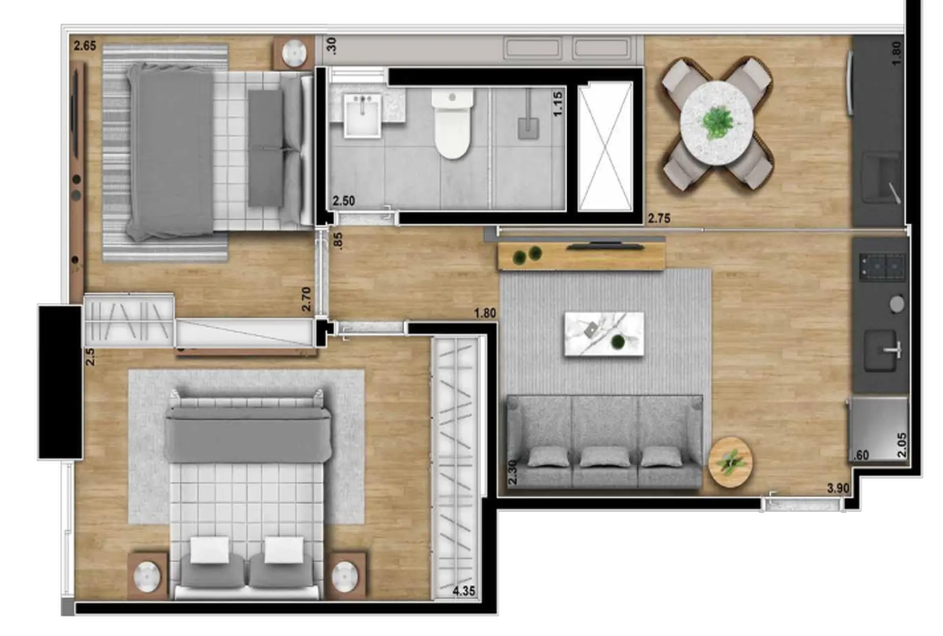 Planta 1 – HUB Pinheiros