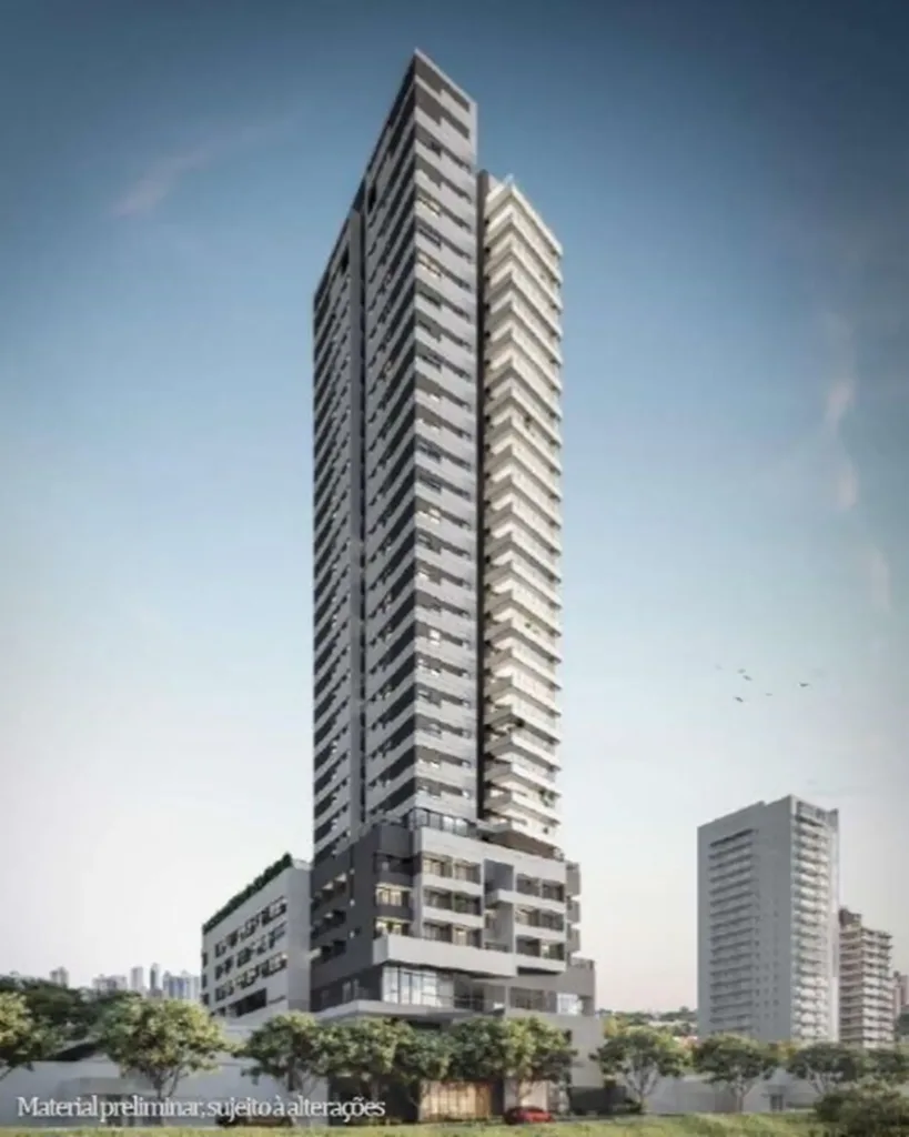 Fachada do empreendimento Harmonia da Vila Residencial