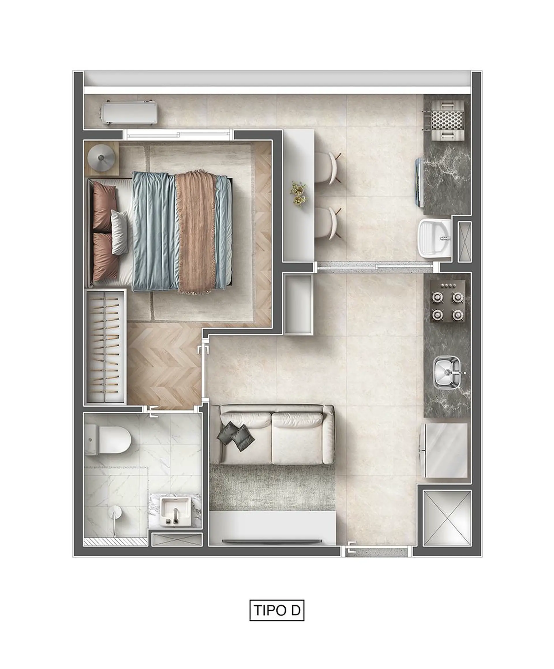 Planta 1 – In Perdizes