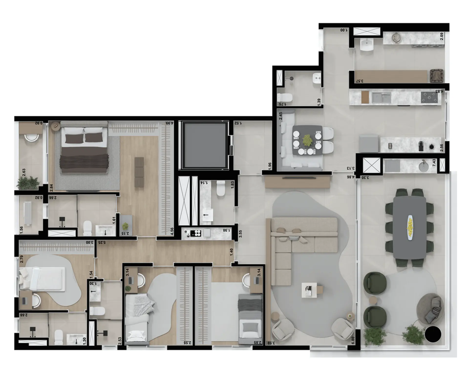 Planta 2 – Insígnia Alto da Lapa