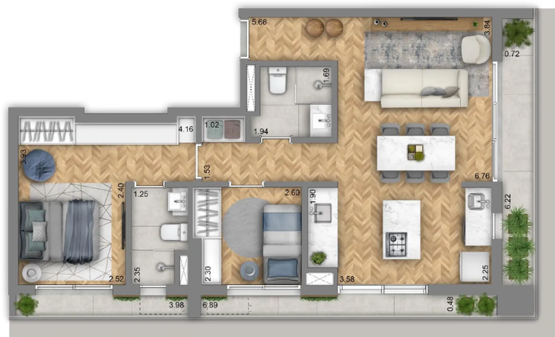 Planta 2 – Jardim Lobato – Residencial