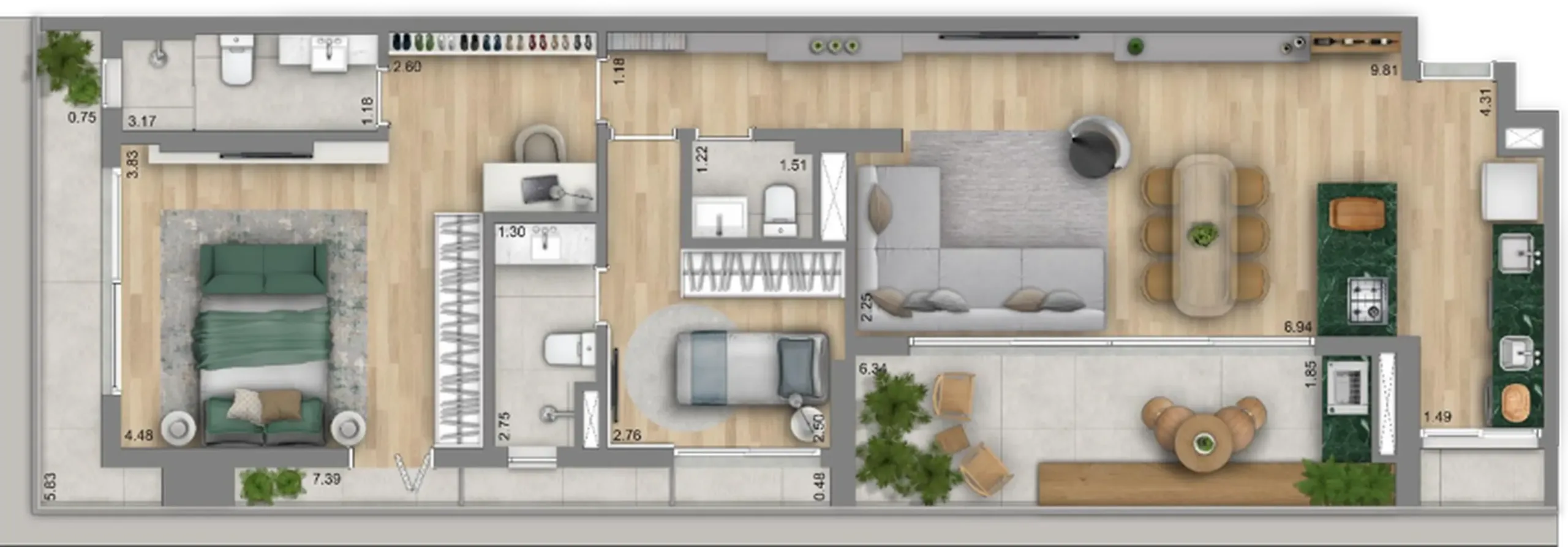 Planta 3 – Jardim Lobato – Residencial