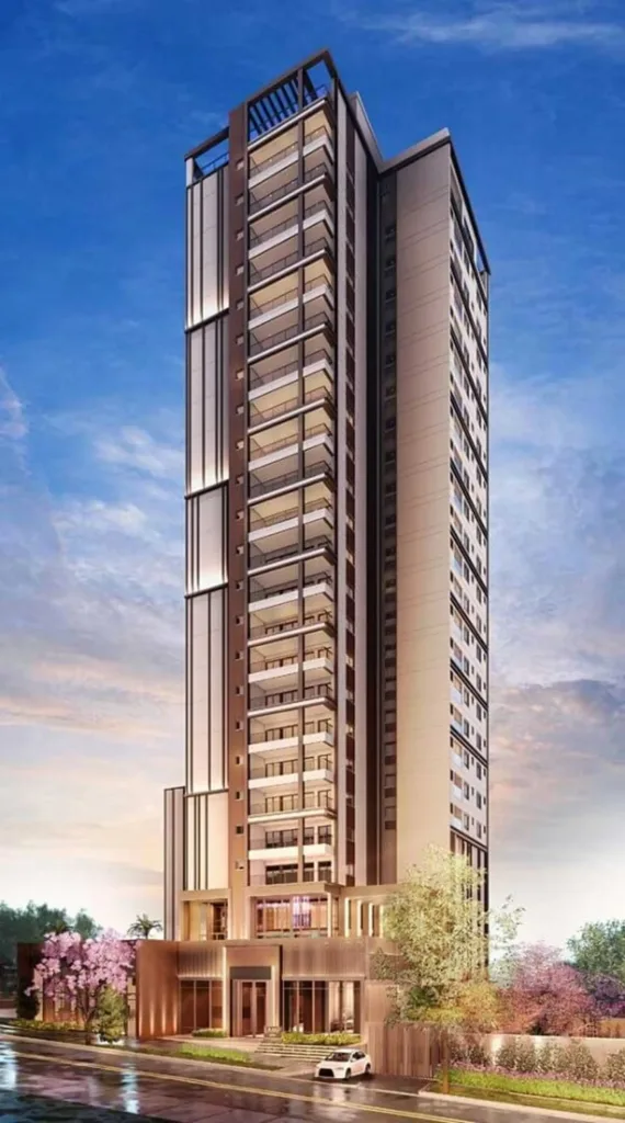 Fachada do empreendimento Lamp Perdizes