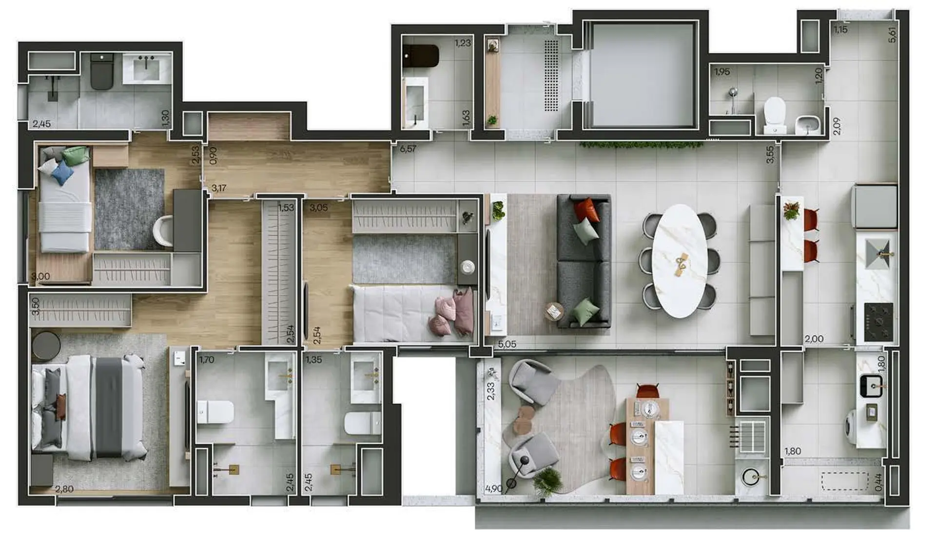 Planta 2 – Legí Perdizes – Residencial