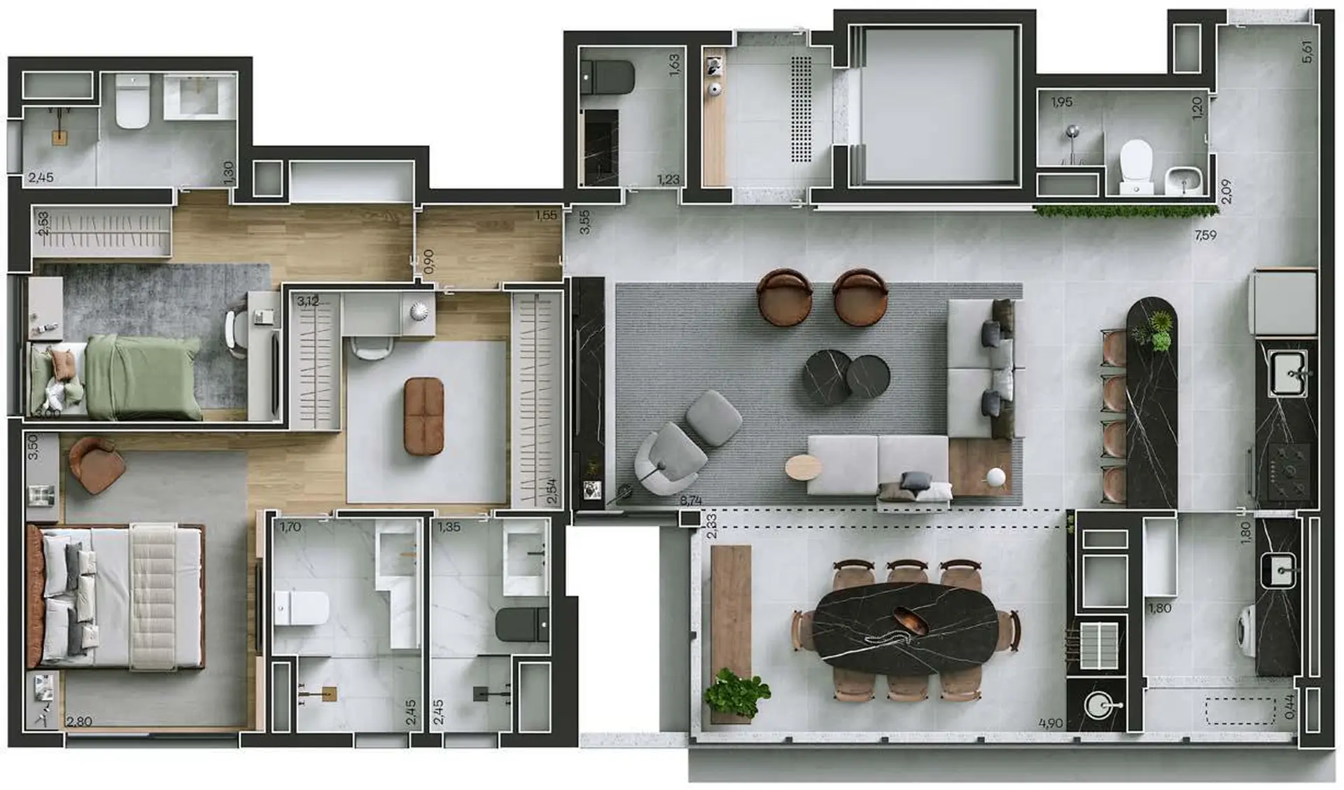 Planta 3 – Legí Perdizes – Residencial