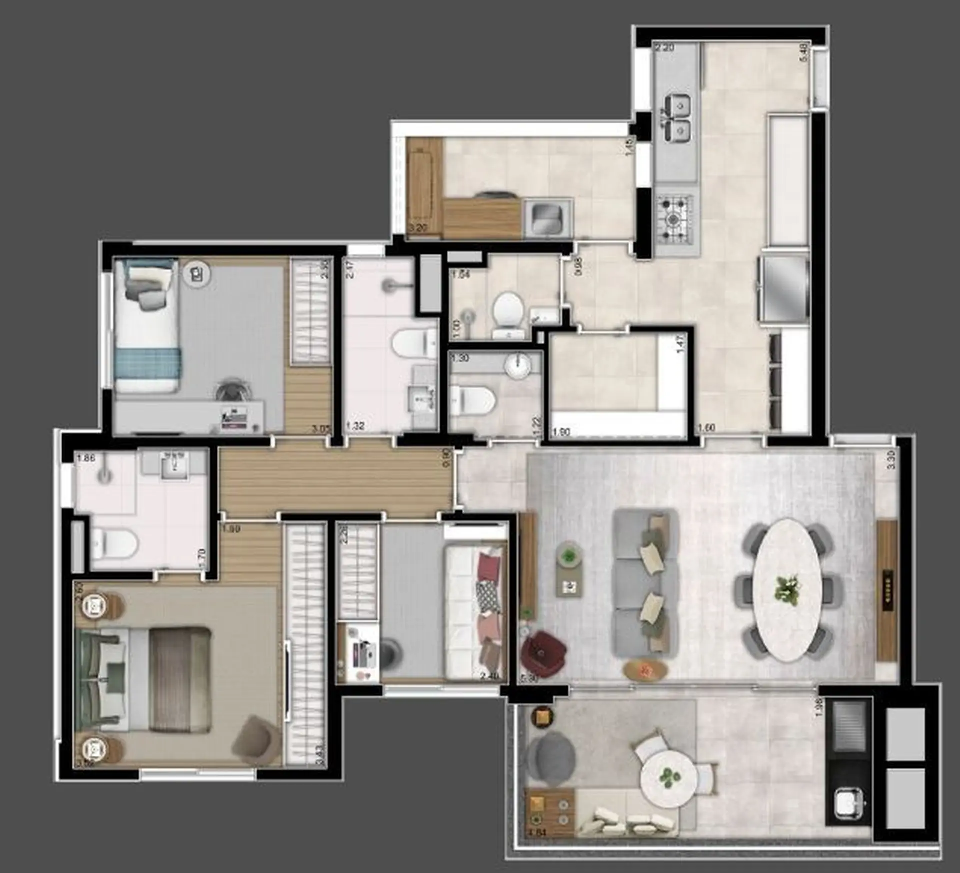 Planta 2 – Lure Perdizes