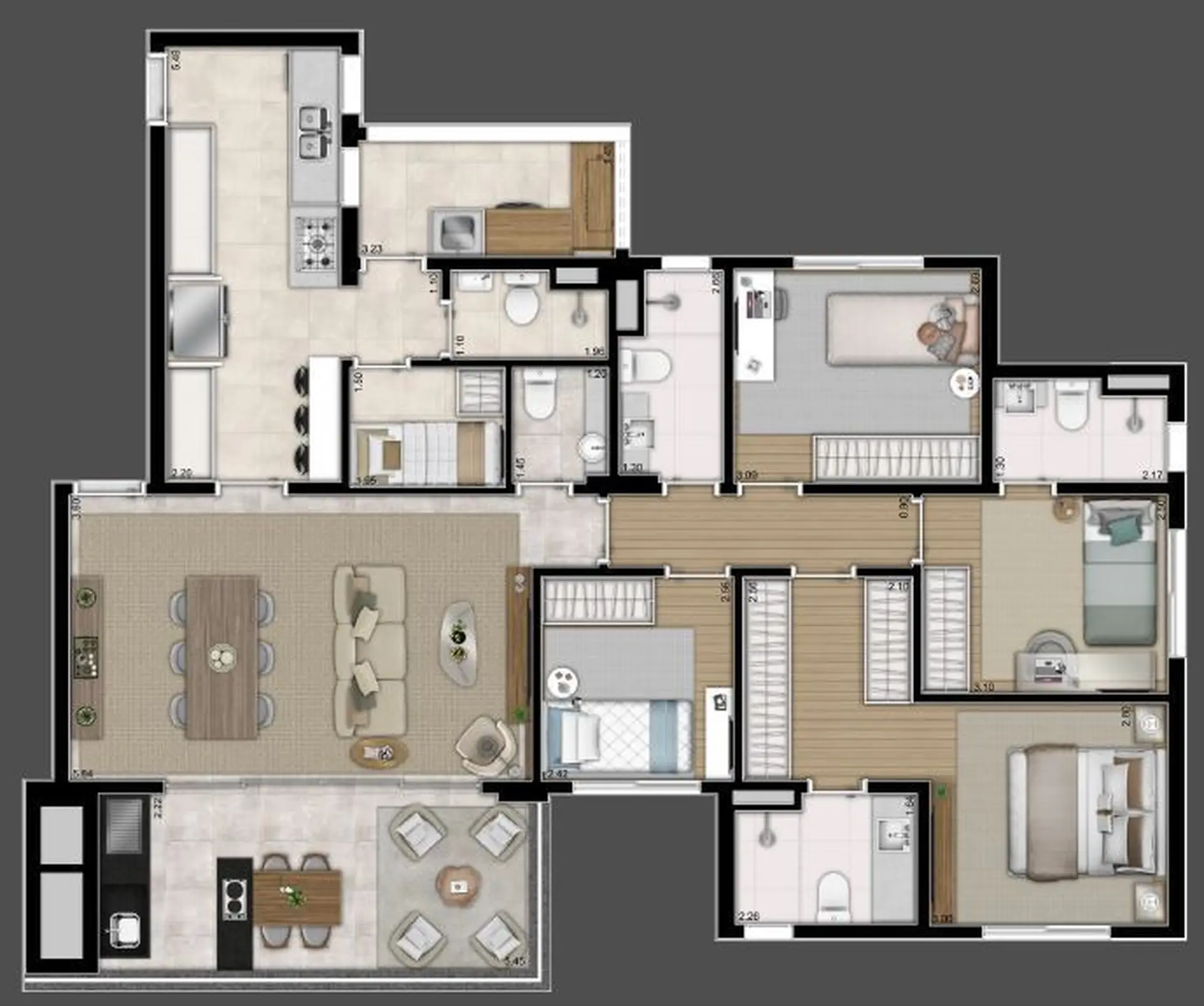 Planta 4 – Lure Perdizes