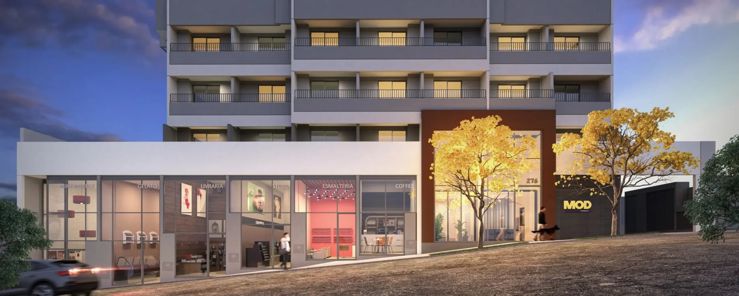 Fachada MOD Pinheiros – Pinheiros