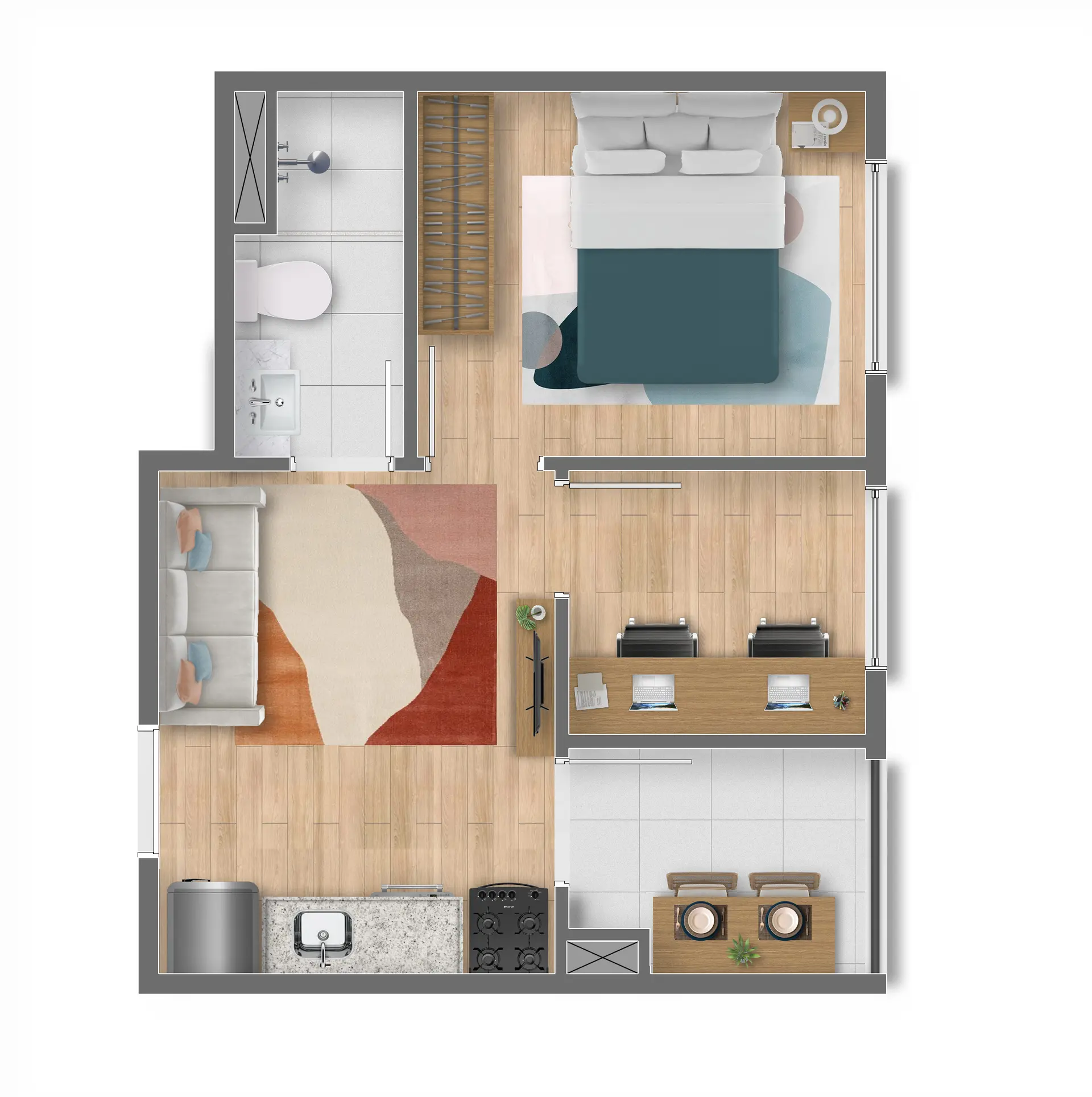 Planta 2 – Maskan Vila Romana