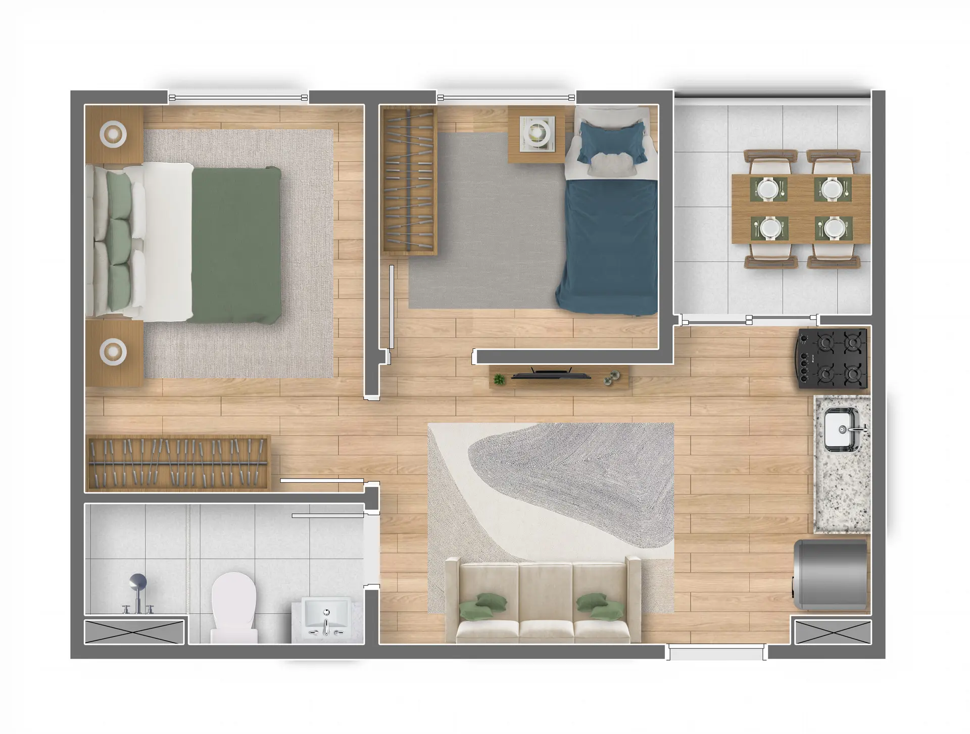 Planta 3 – Maskan Vila Romana