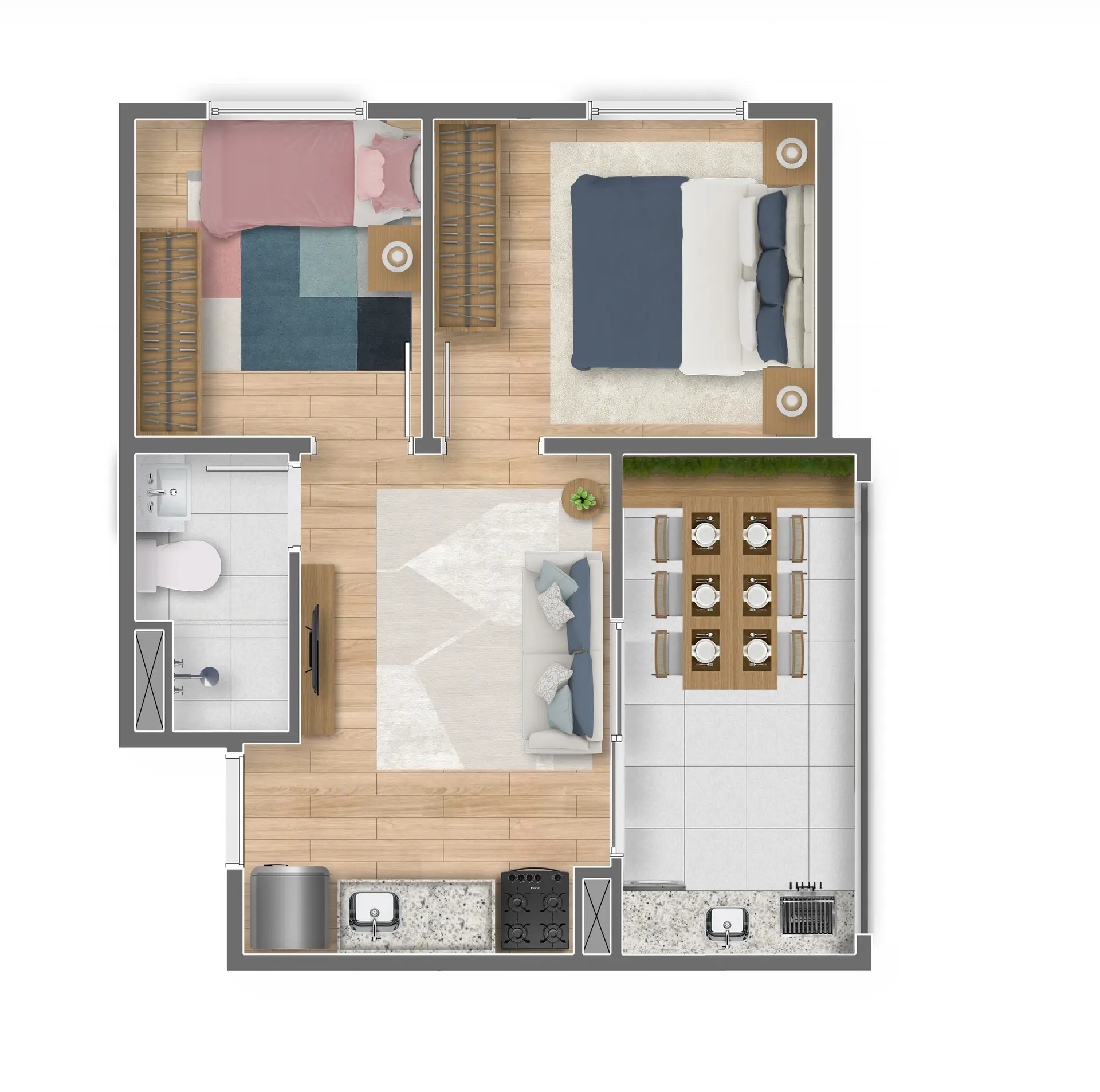 Planta 4 – Maskan Vila Romana