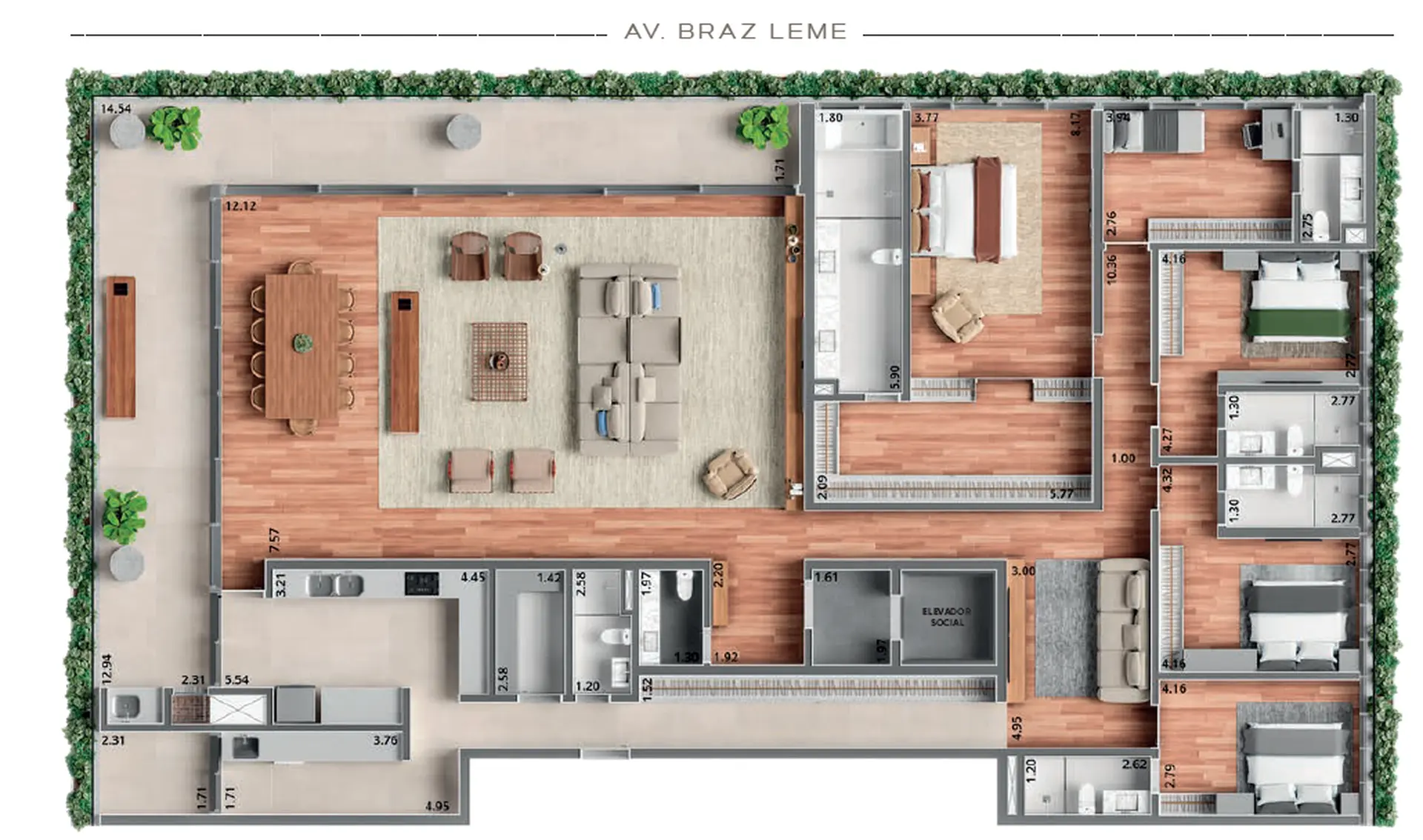 Planta 4 – Mawe Luxury Residences
