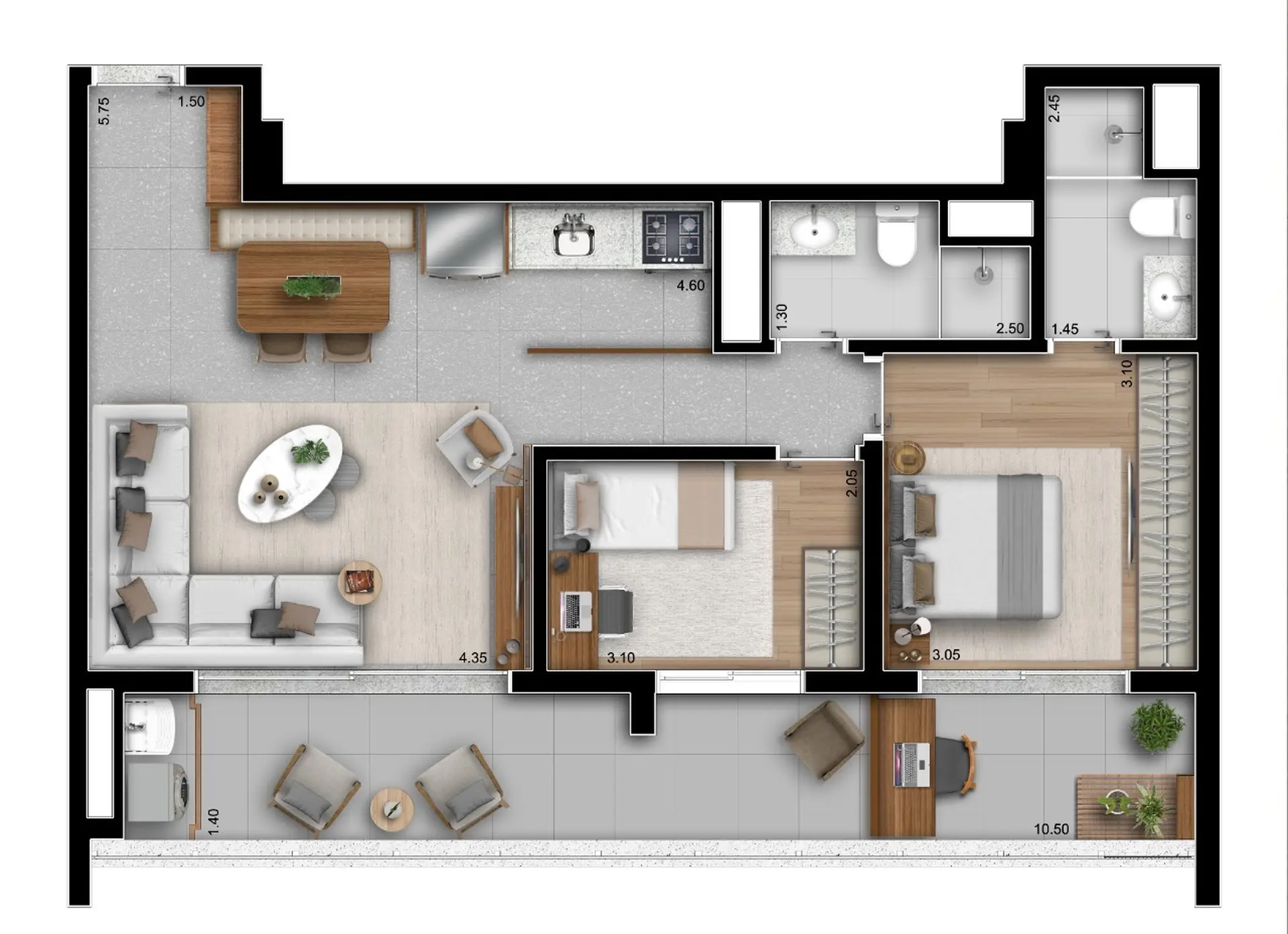Planta 3 – Mov Perdizes