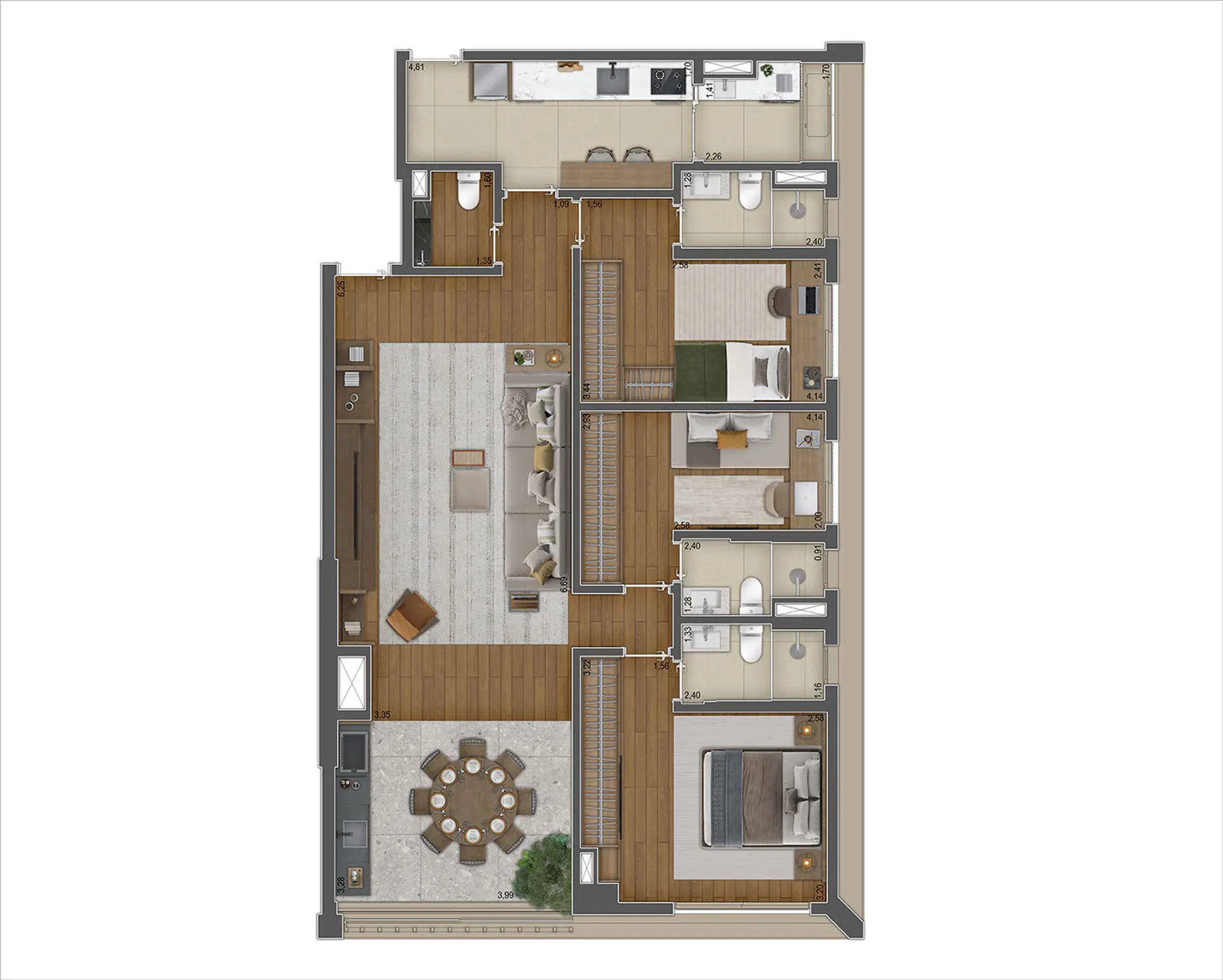 Planta 3 – Oma 909