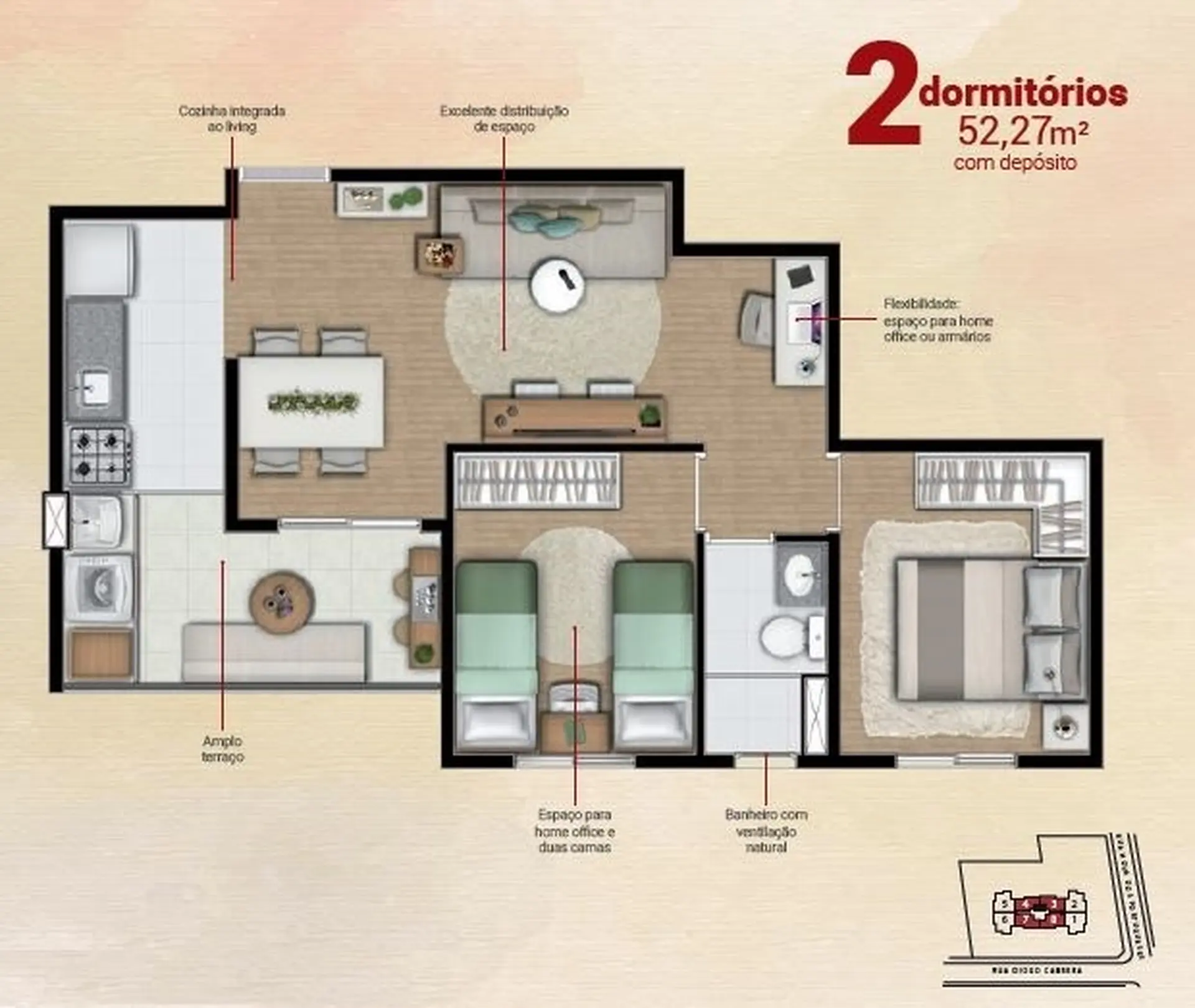 Planta 1 – Origens Santana
