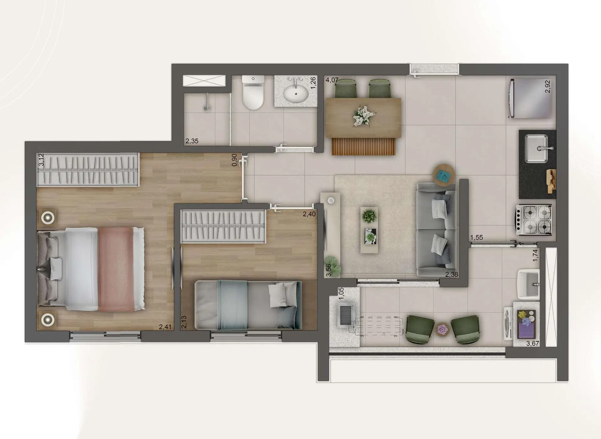 Planta 2 – Órigo Perdizes