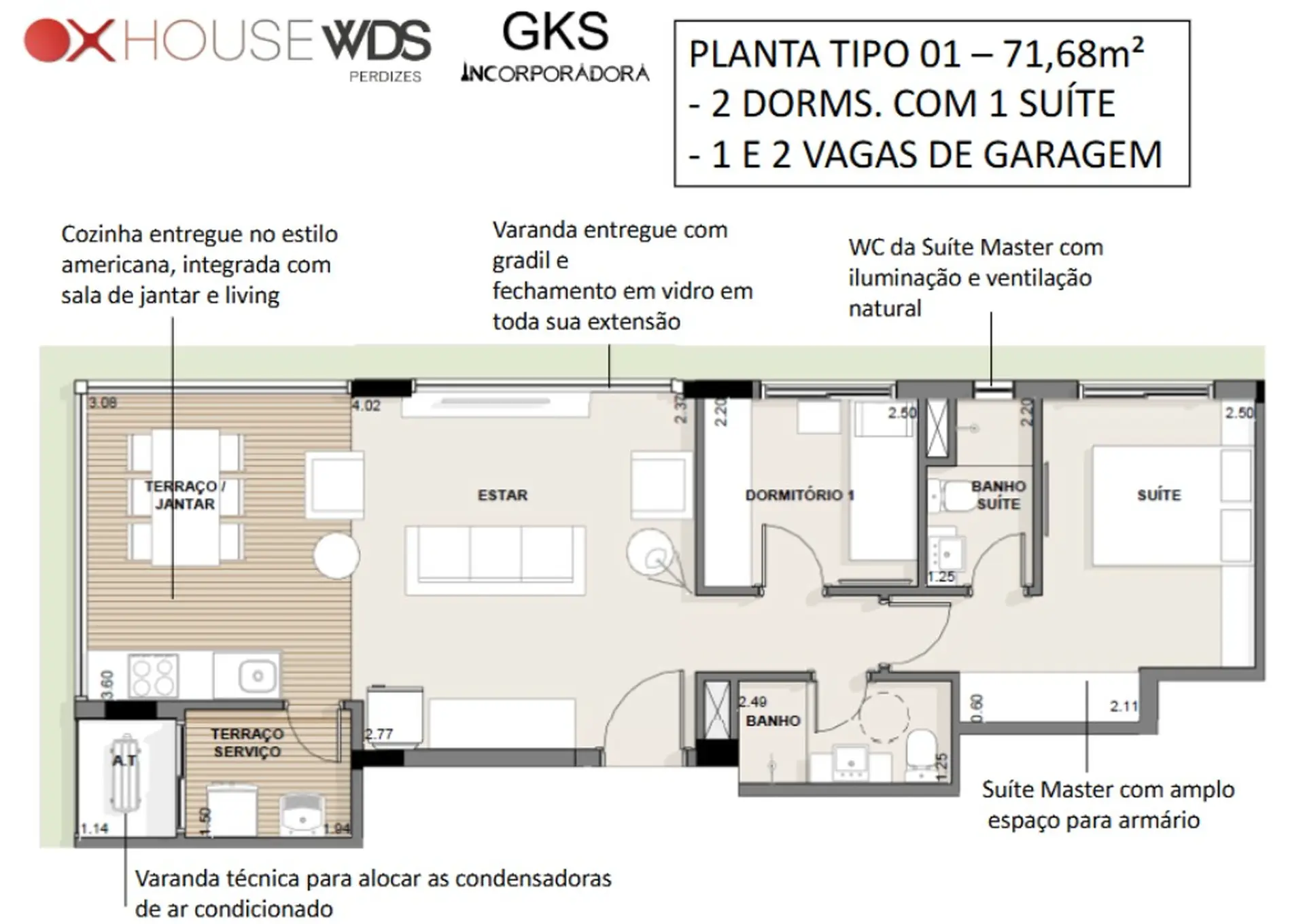 Planta 1 – Ox House Perdizes