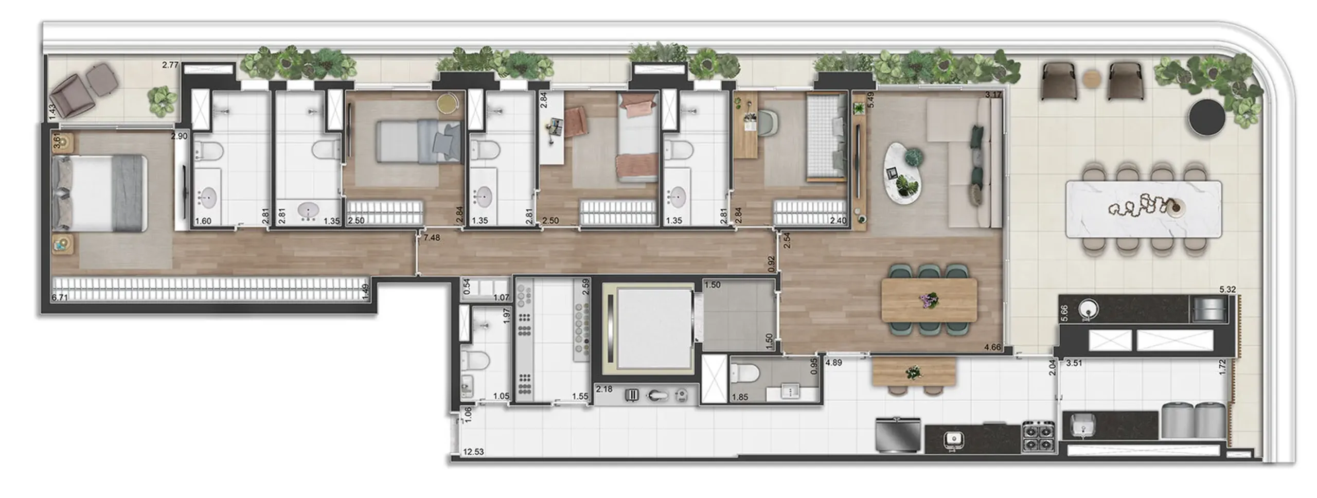Planta 1 – Península Vila Madalena