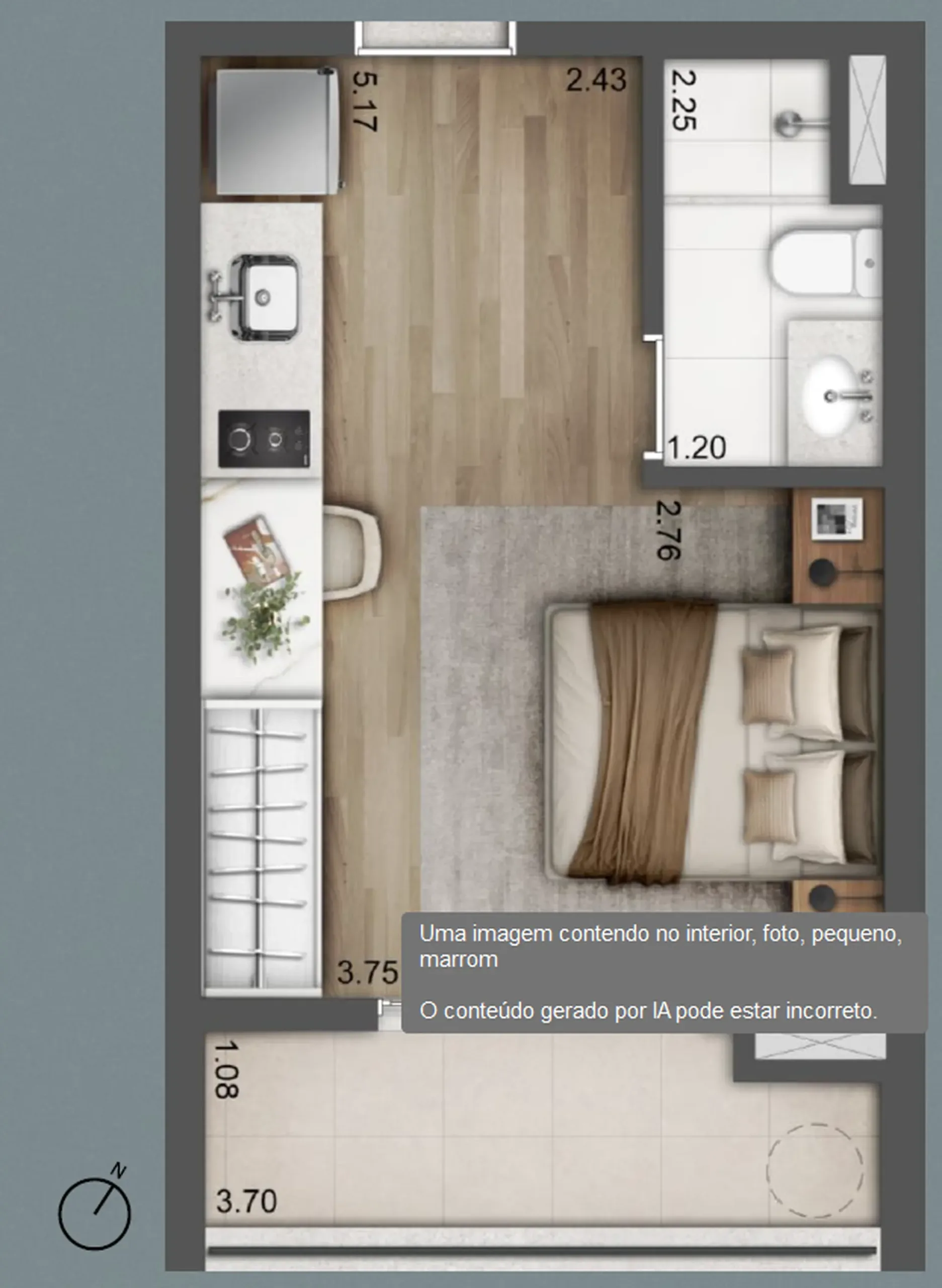 Planta 1 – Place Pinheiros
