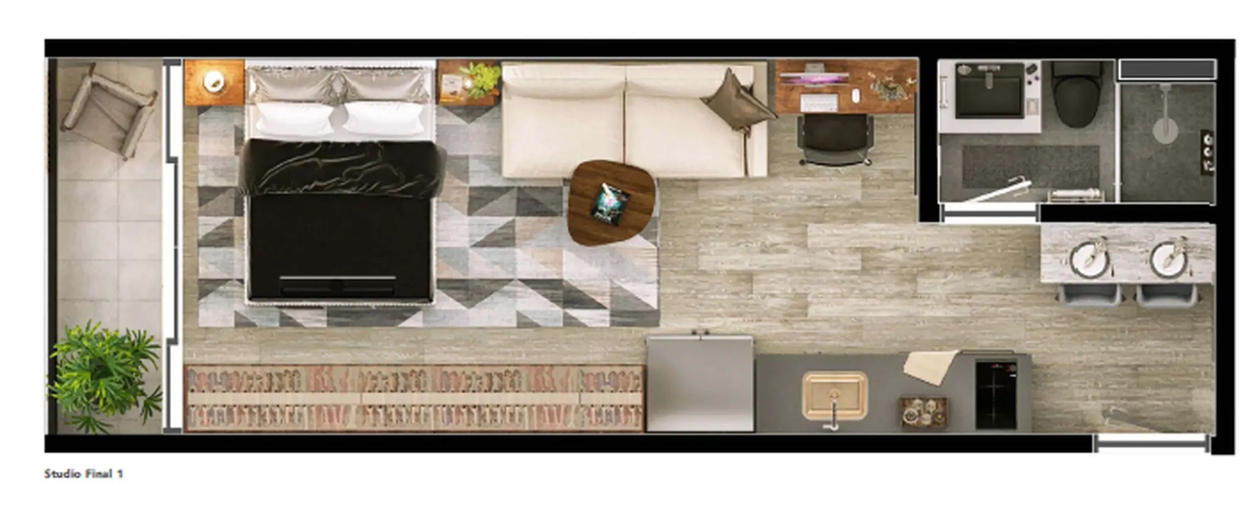Planta 2 – Place Pinheiros