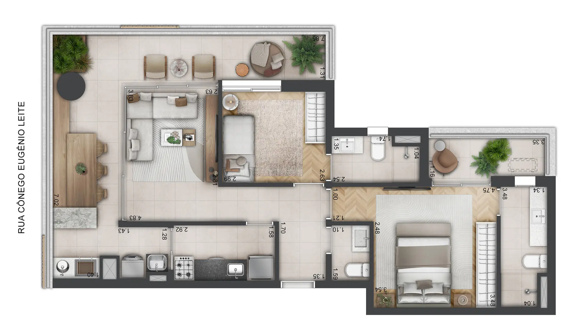 Planta 2 – Platz450 – Residencial