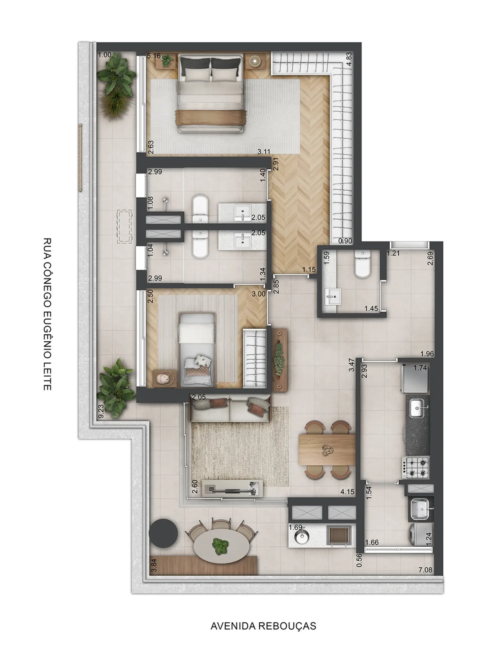 Planta 3 – Platz450 – Residencial