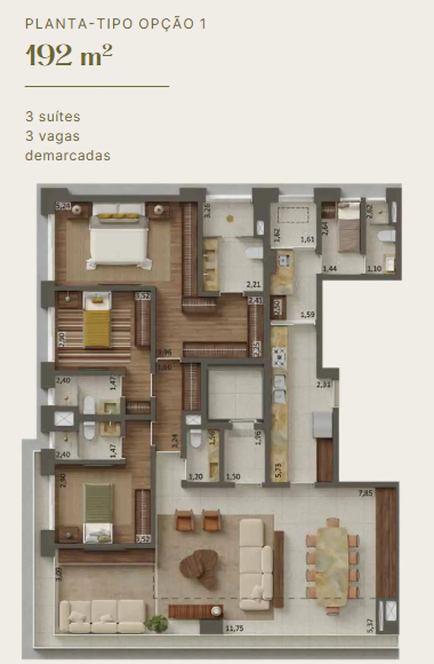 Planta 1 – Primo Pinheiros