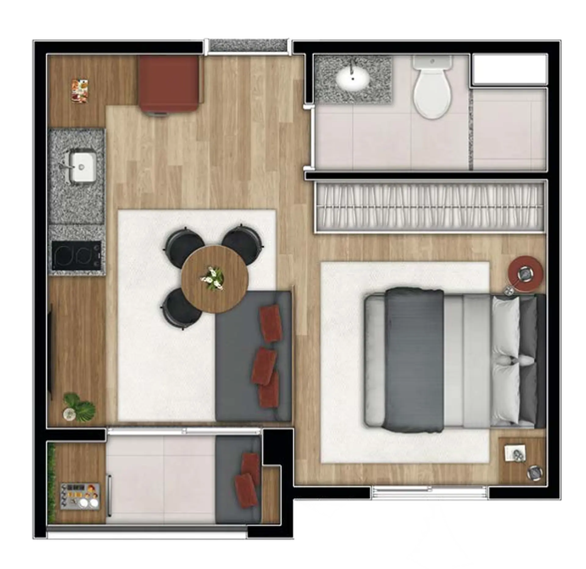 Planta 1 – Prisma Pinheiros