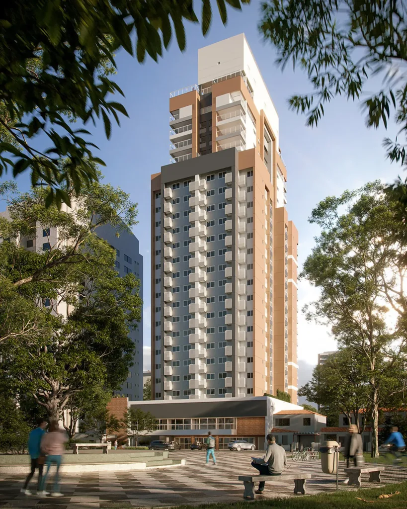 Fachada do empreendimento REM-iD Alta Romana