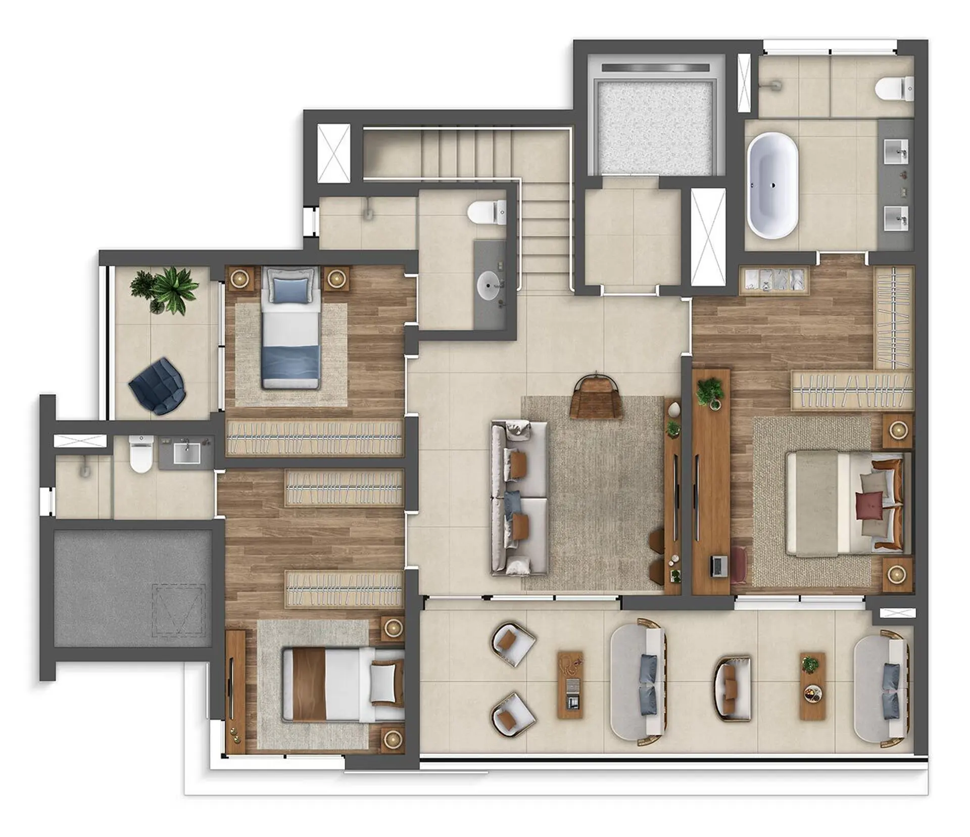 Planta 3 – Reserva Madalena