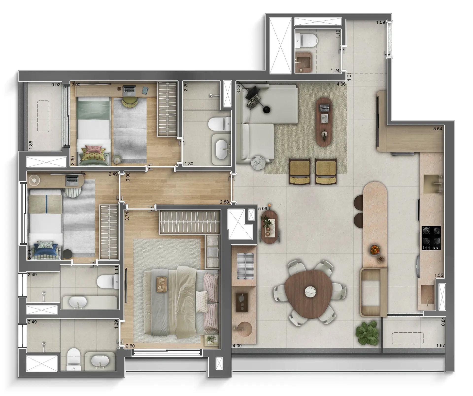 Planta 2 – Scena Vila Romana
