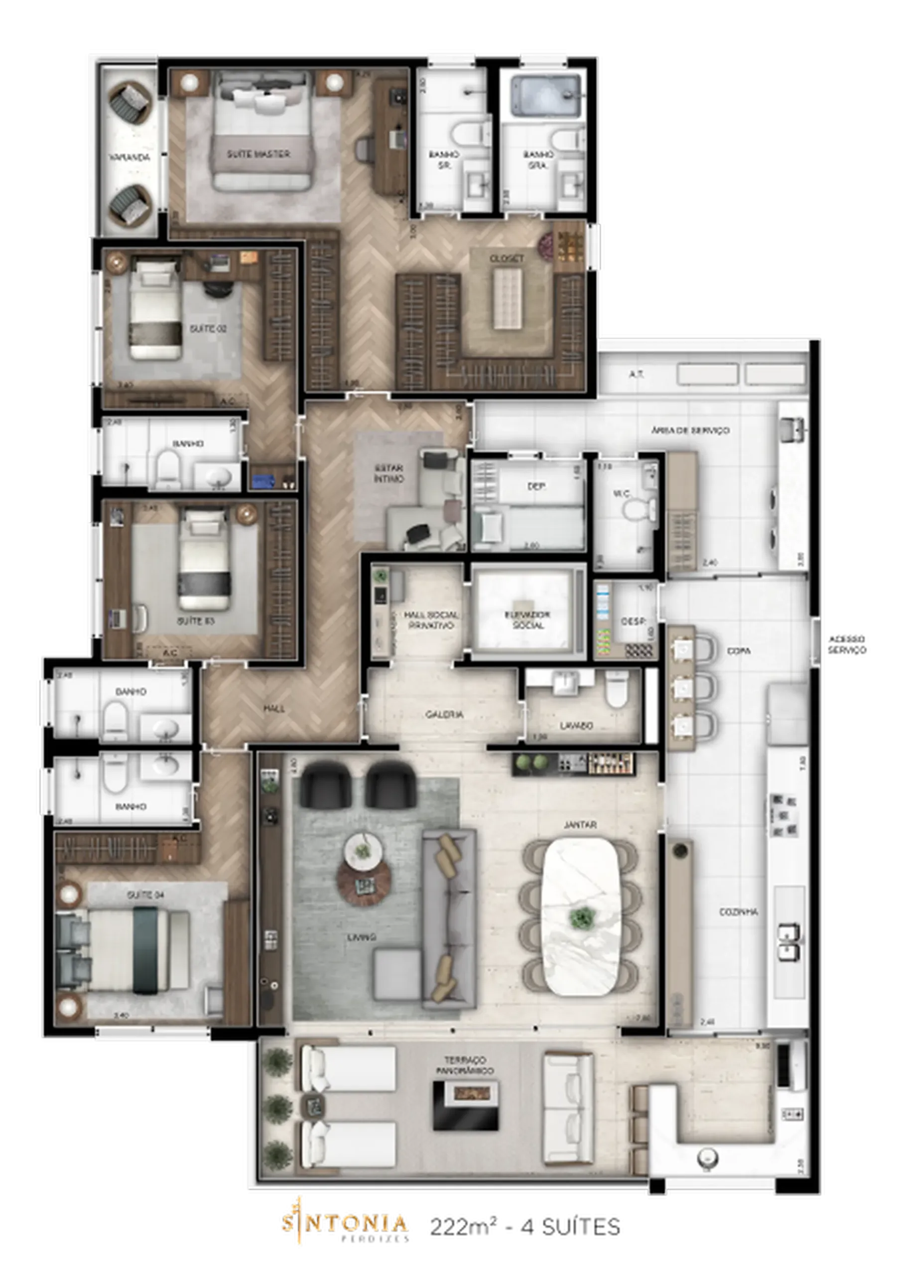 Planta 4 – Sintonia Perdizes