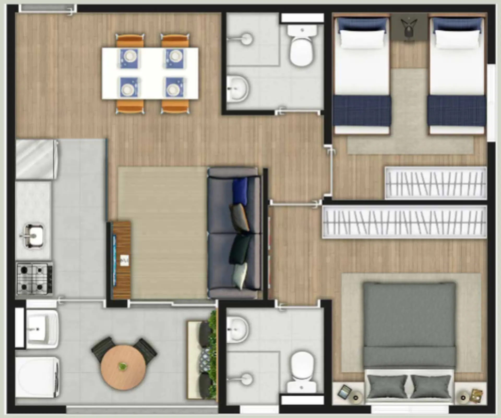 Planta 2 – Sky Freguesia