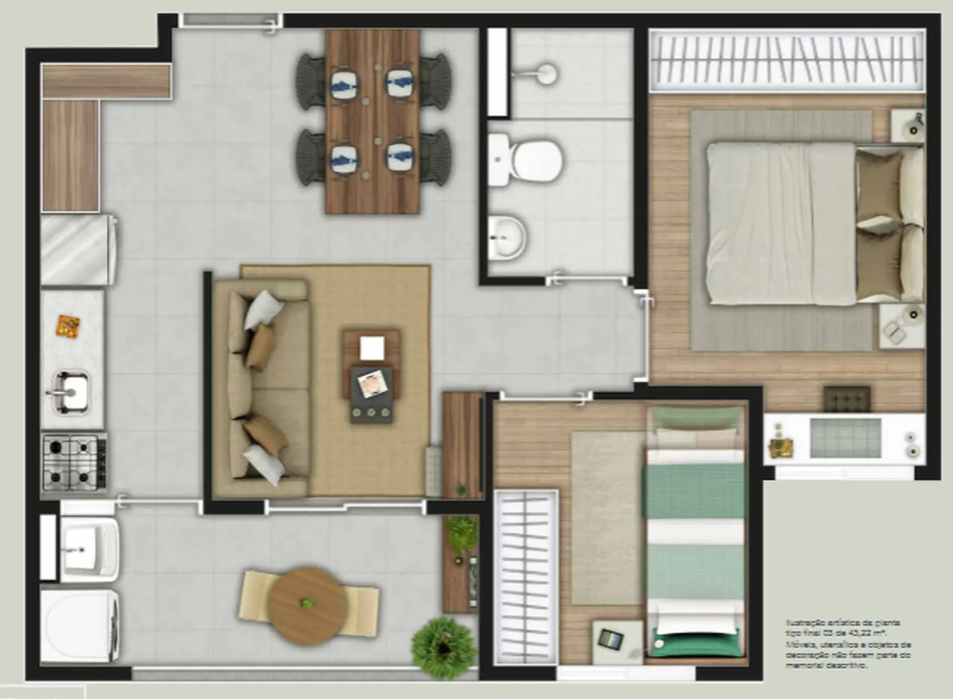 Planta 3 – Sky Freguesia