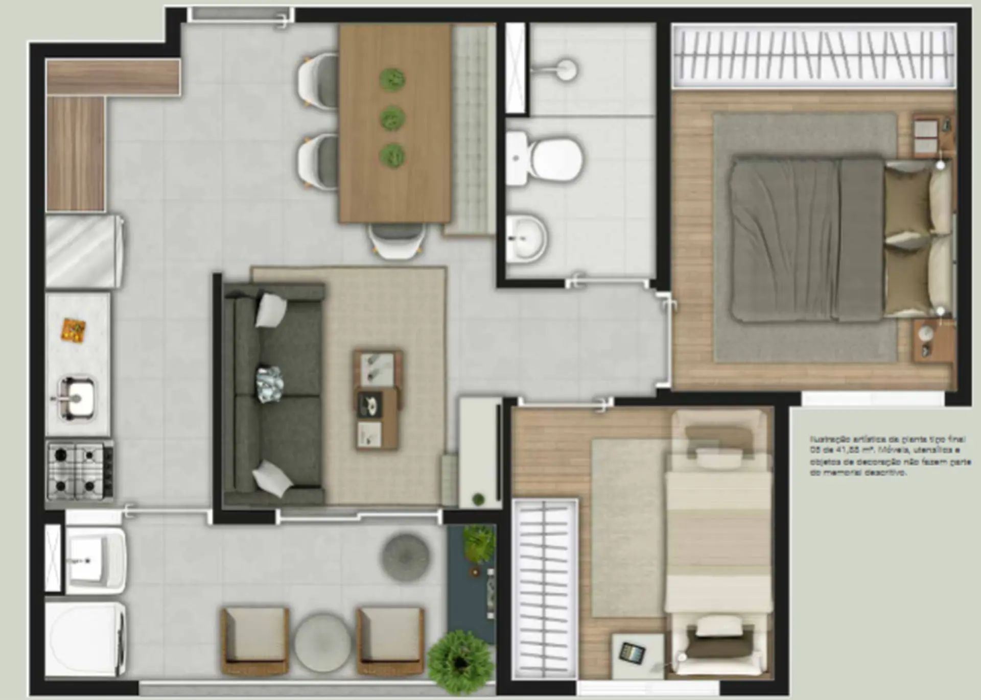 Planta 4 – Sky Freguesia