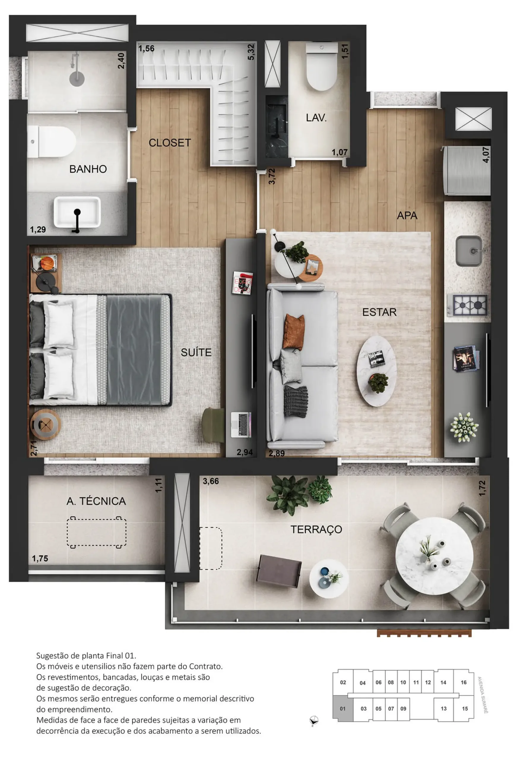 Planta 2 – Soma Perdizes