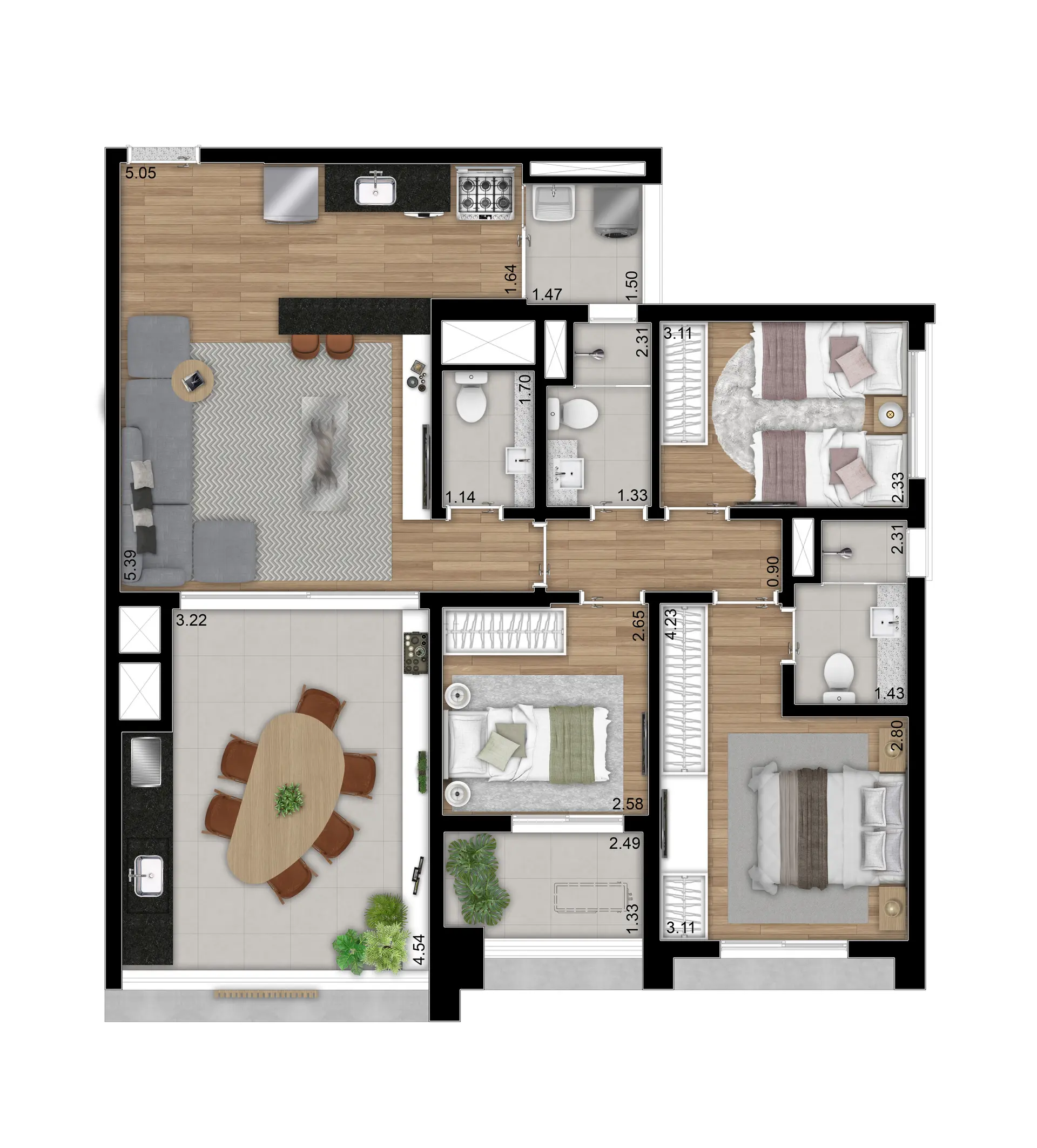 Planta 1 – THINK Apiacás