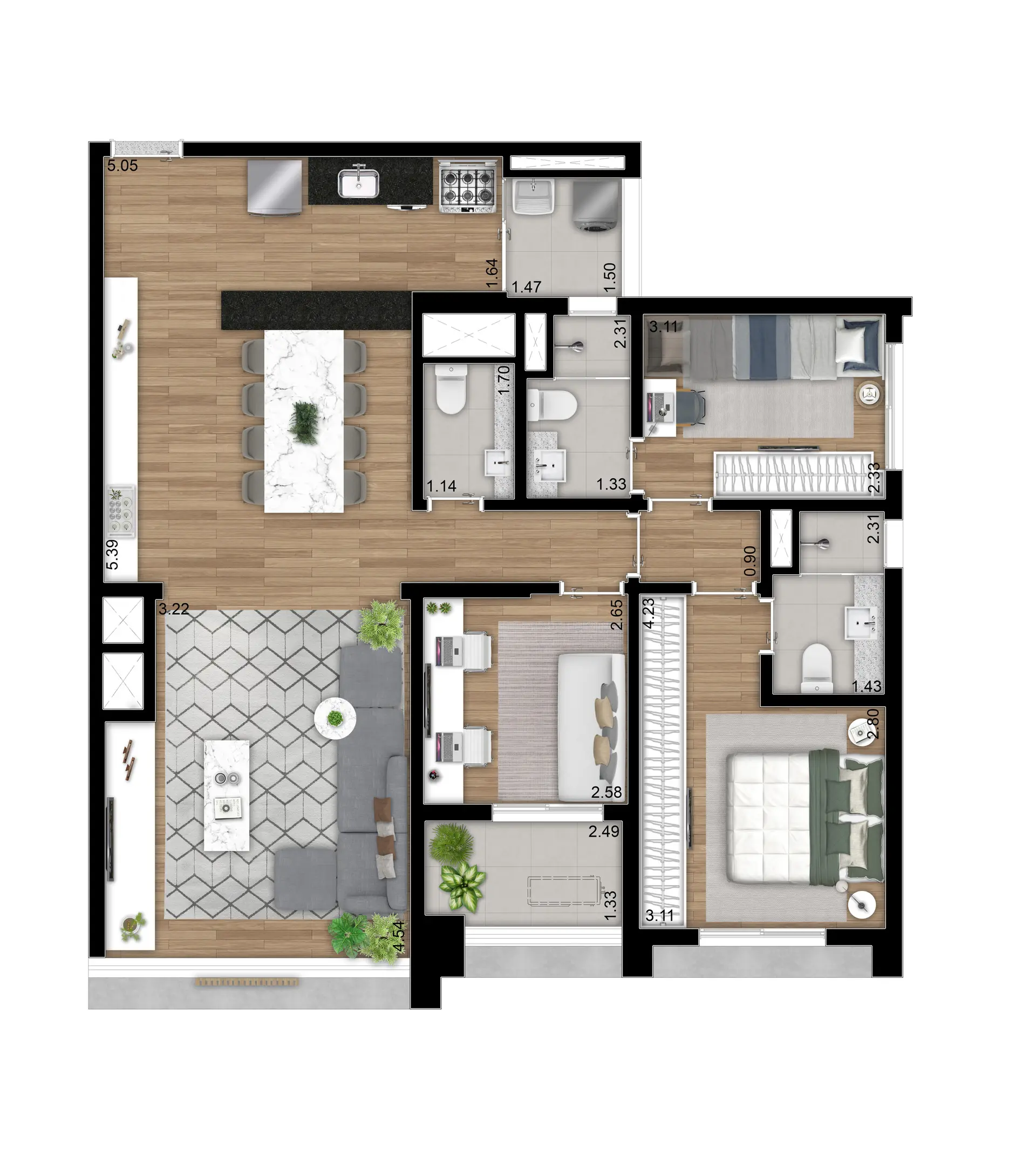 Planta 2 – THINK Apiacás