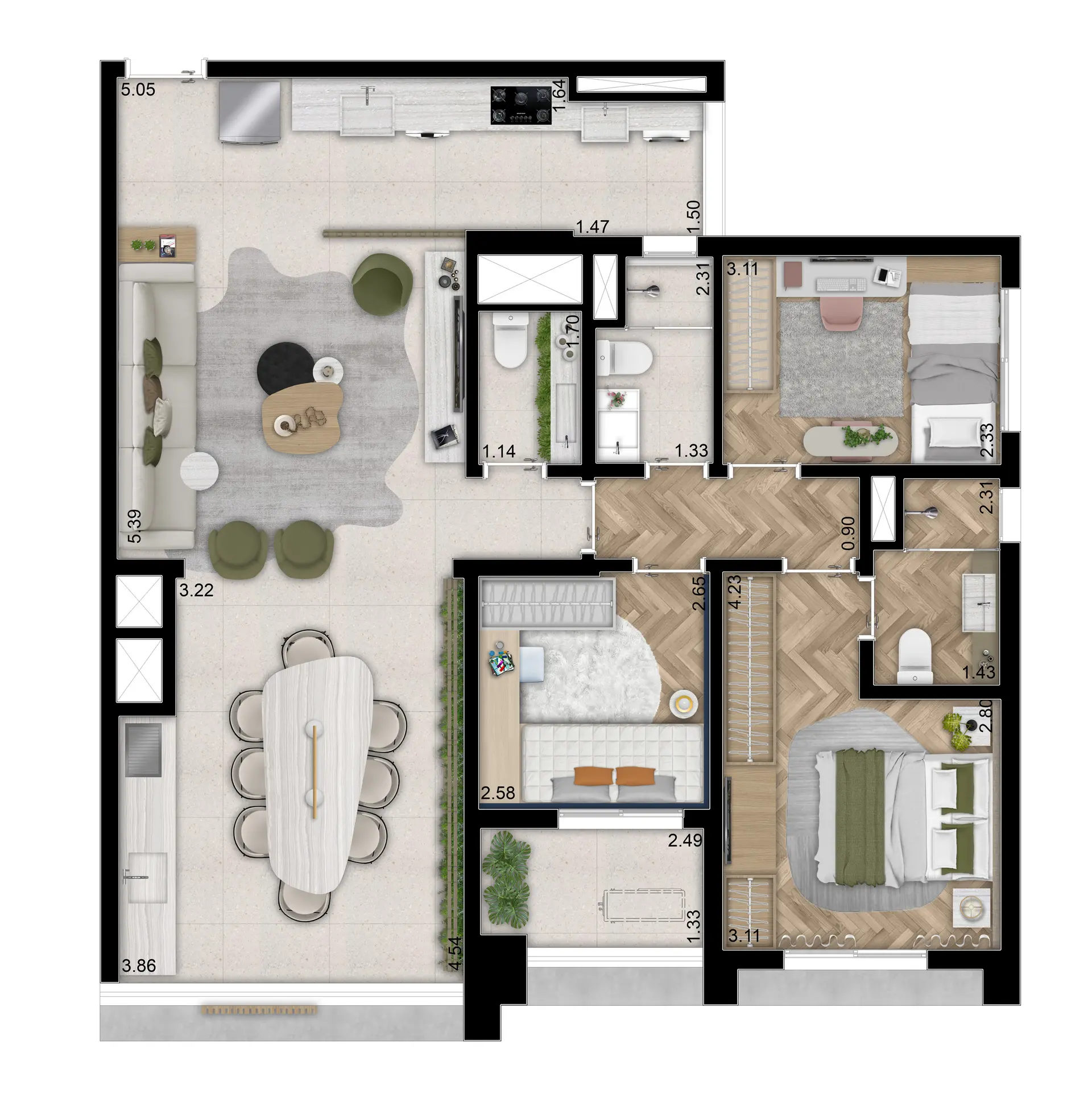 Planta 3 – THINK Apiacás