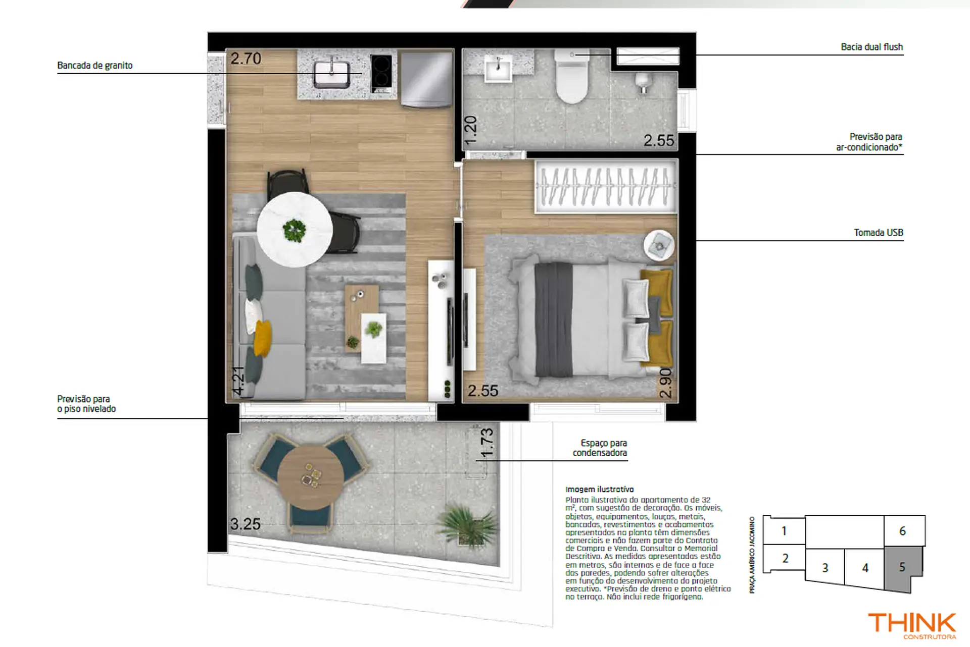 Planta 2 – THINK Home Vila Madalena