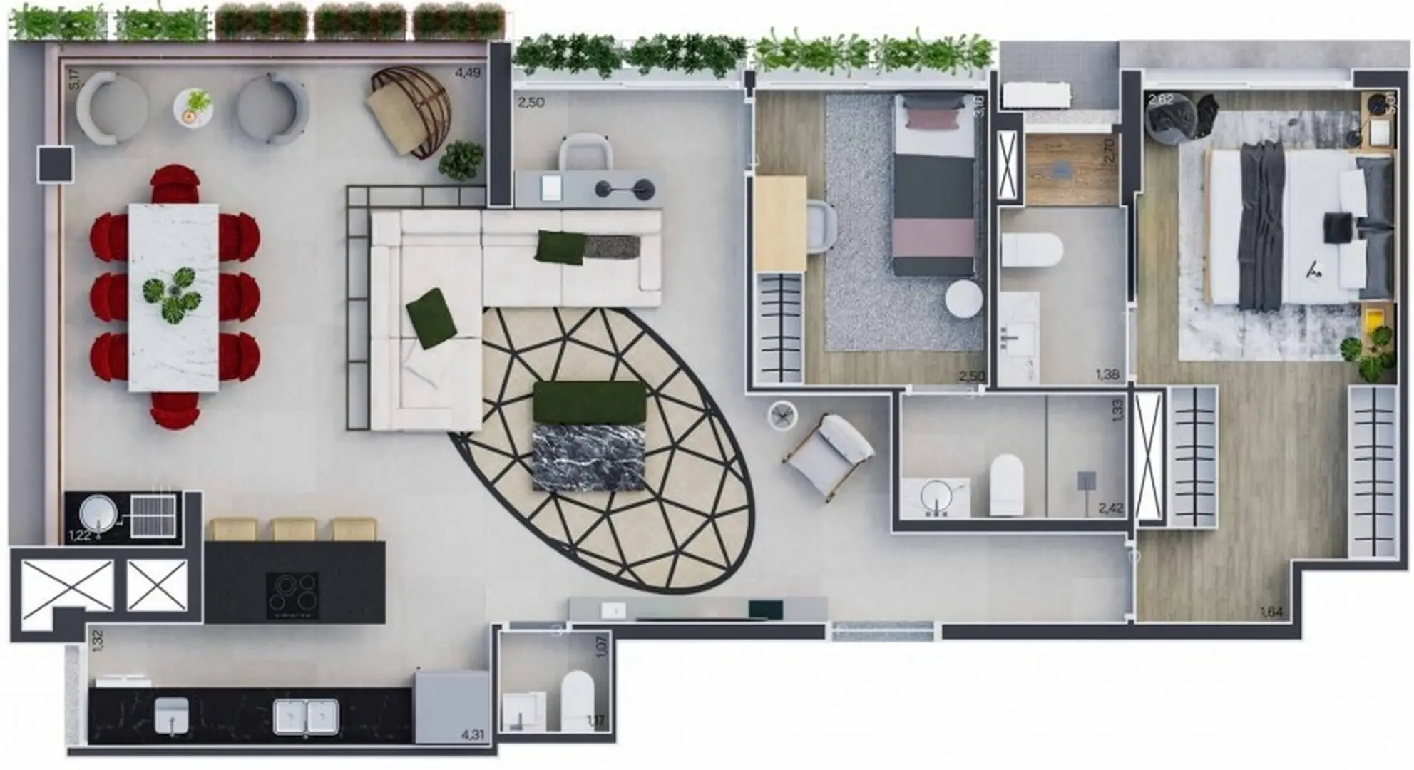 Planta 1 – Terrae Vila Madalena